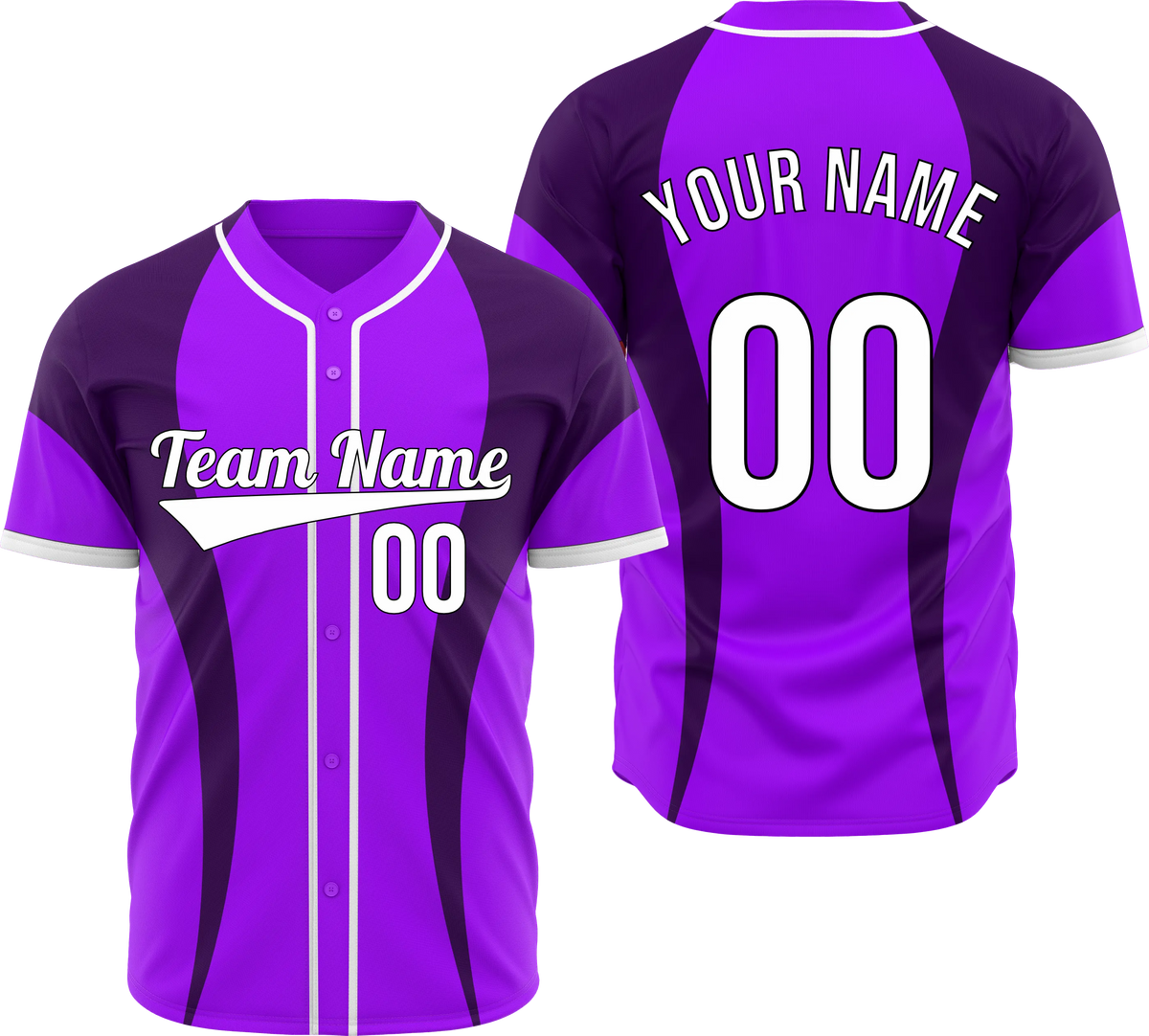 Custom Rising Edge Baseball Sports Jersey Personalized Uniform with Name & Number