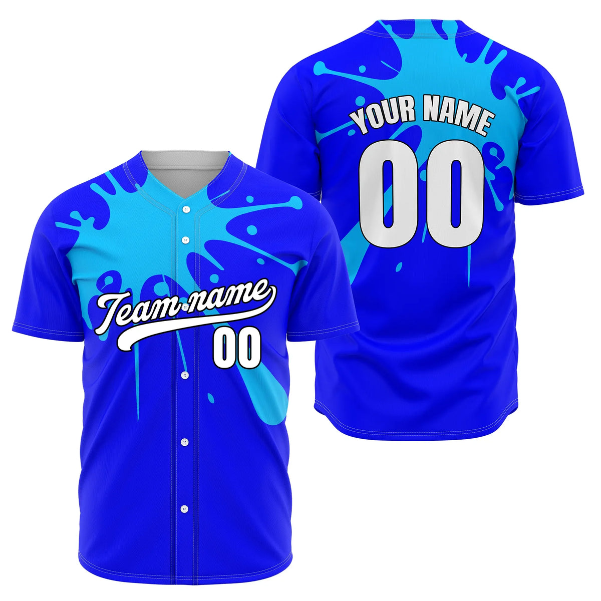 Custom Drip Force Black Sports Jersey Personalized Uniform with Name & Number