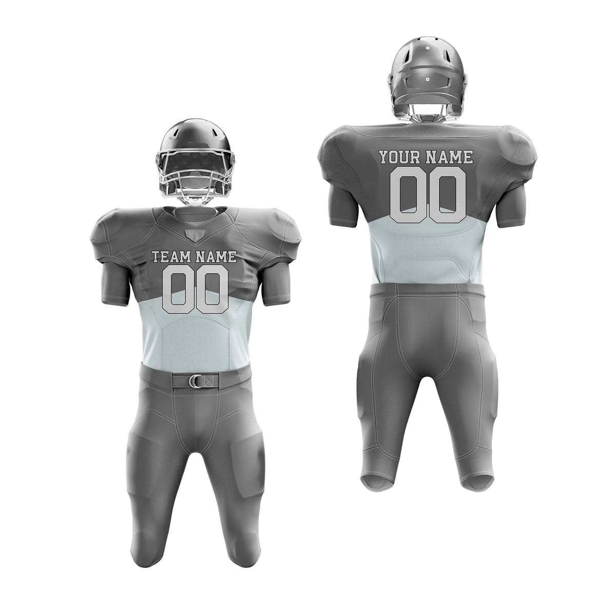 Custom Personalized D5 Split Fashion American Football Jersey with Name, Number & Team Logo