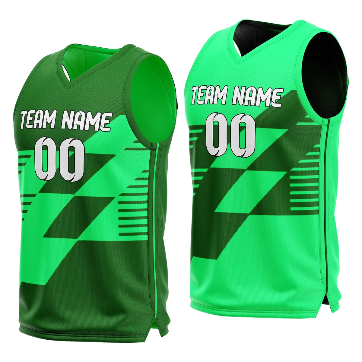 Custom Apex Cut Reversible Top Sports Jersey Personalized Uniform with Name & Number