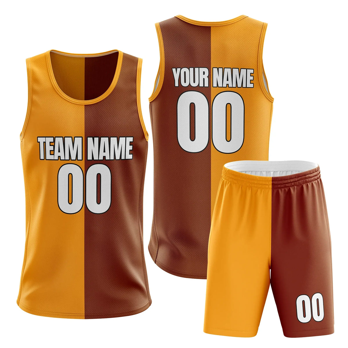 Custom Split Fusion Split Fashion Set Sports Jersey Personalized Uniform with Name & Number
