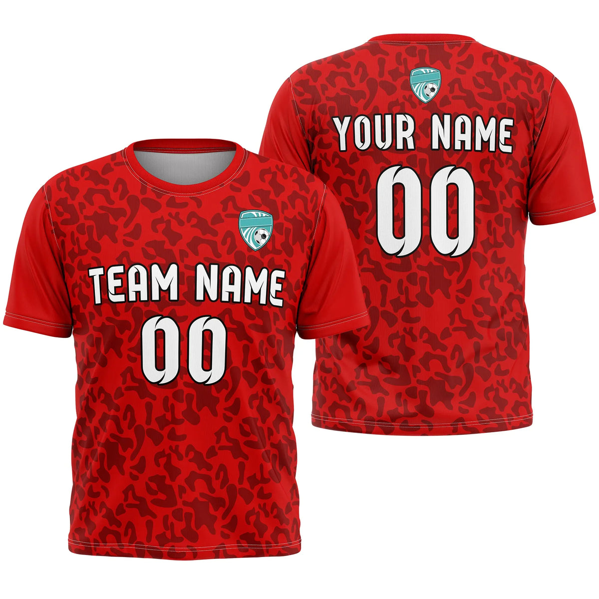 Custom Camo D5 Soccer Jersey Personalized Football Uniform with Name & Number