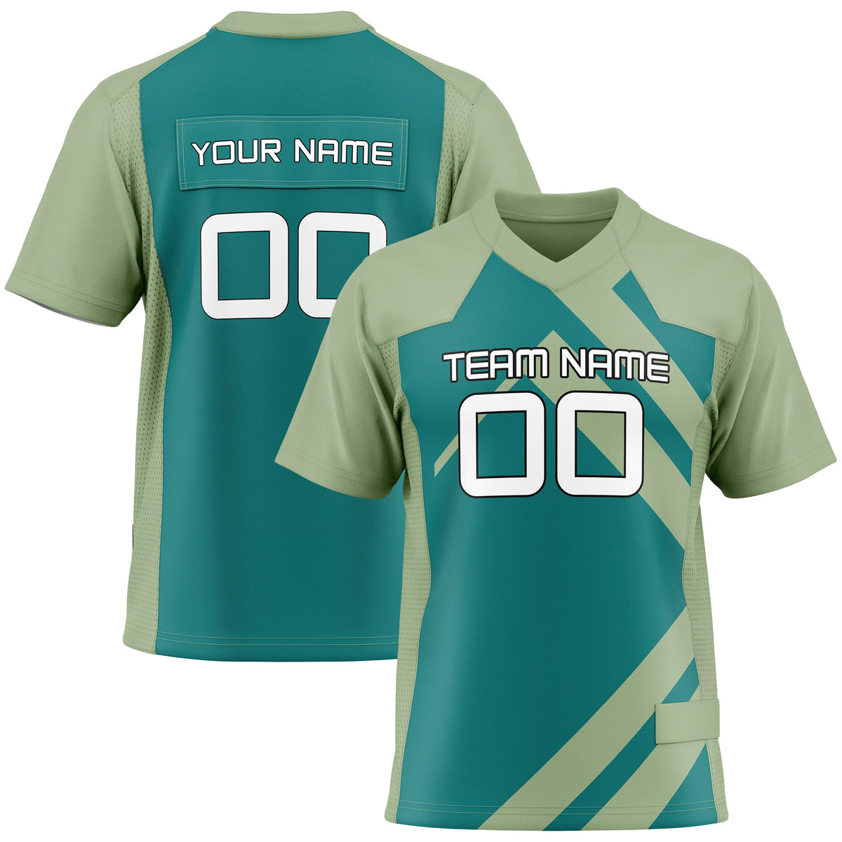 Custom Classic Style D5 Flag Football Jersey Personalized Uniform with Name & Number