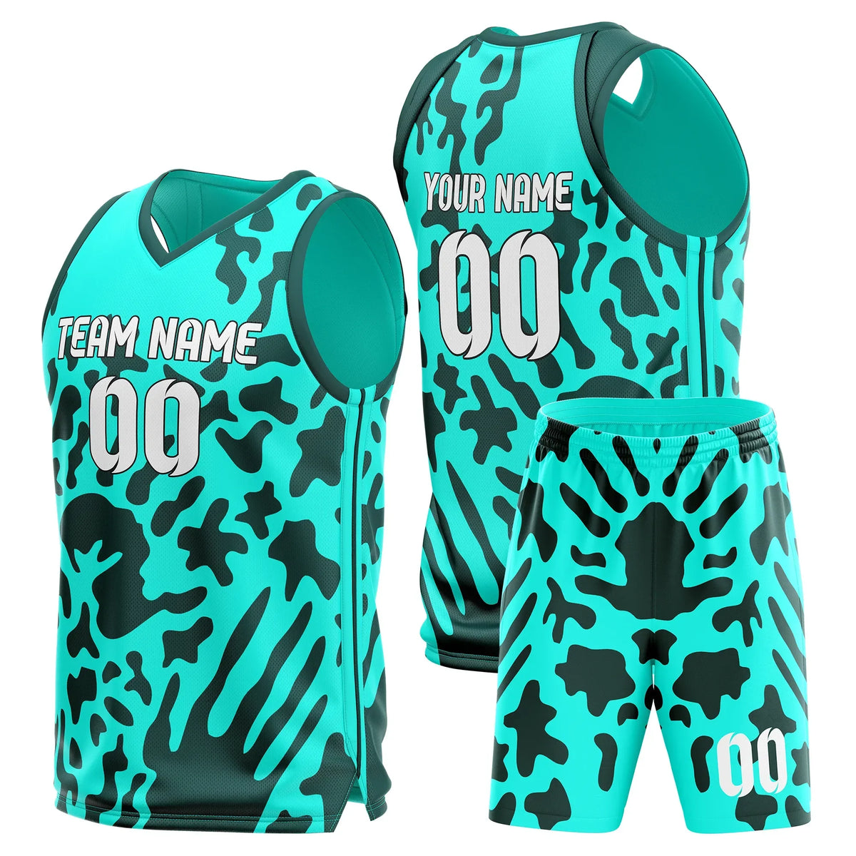 Custom Graphti Pattern Sets Golden Terrain Sports Jersey Personalized Uniform with Name & Number