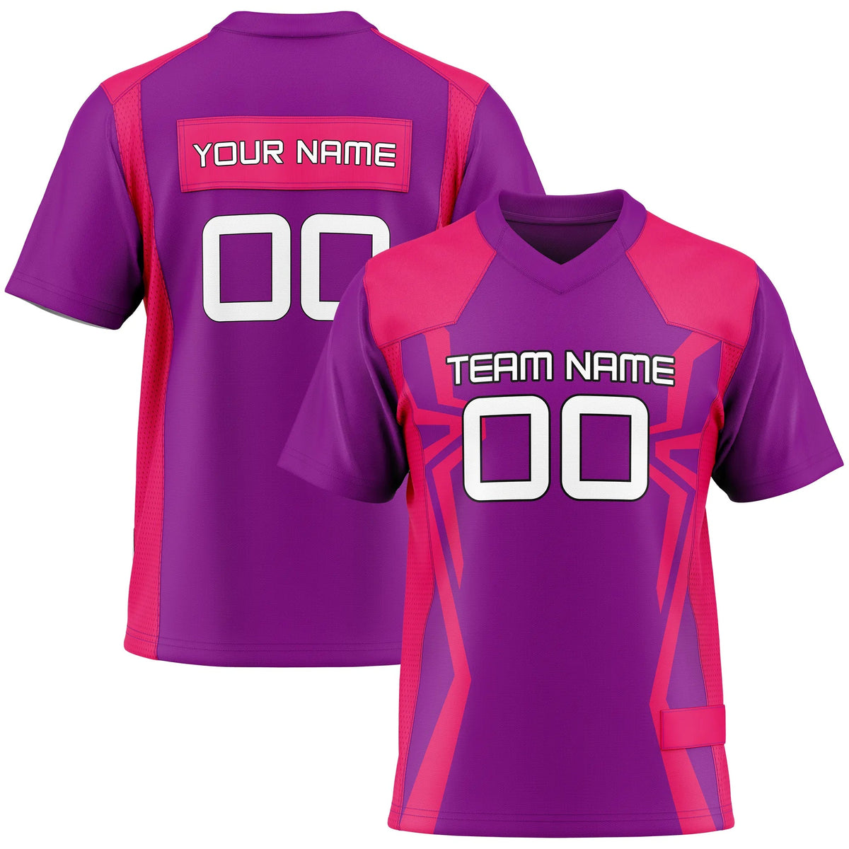 Custom Classic Style D4 Flag Football Jersey Personalized Uniform with Name & Number