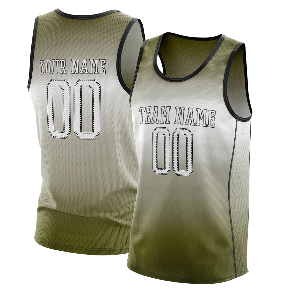 Custom Gradient fashion top Victory Fade Sports Jersey Personalized Uniform with Name & Number