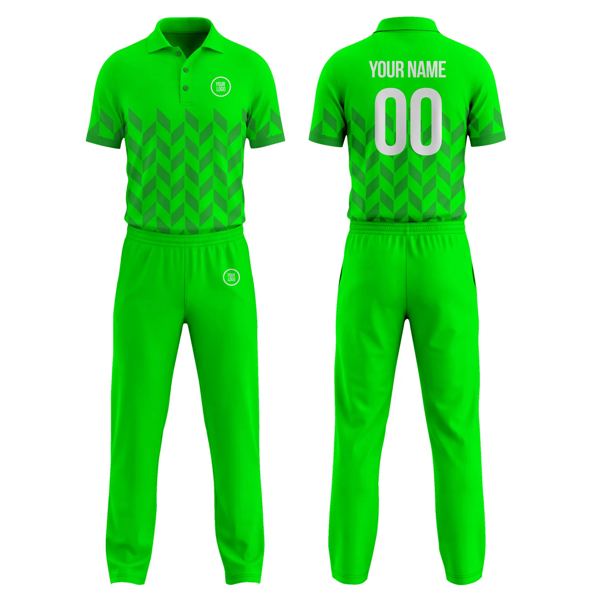 Custom Personalized D5 Color Block Cricket Kit with Name, Number & Team Logo