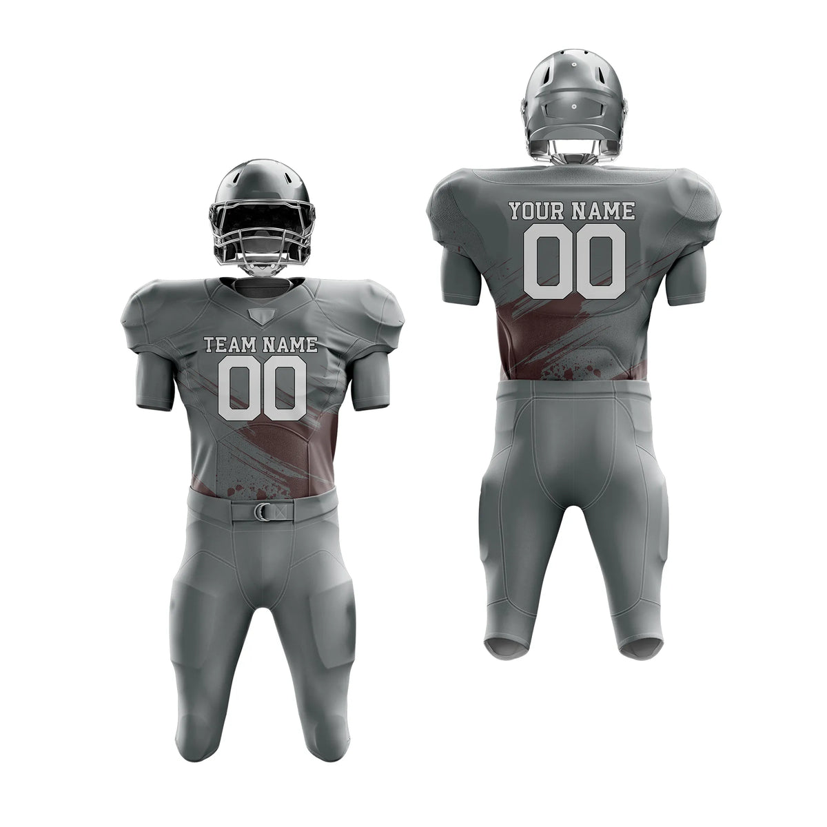 Custom Personalized D2 Drift Fashion American Football Jersey with Name, Number & Team Logo
