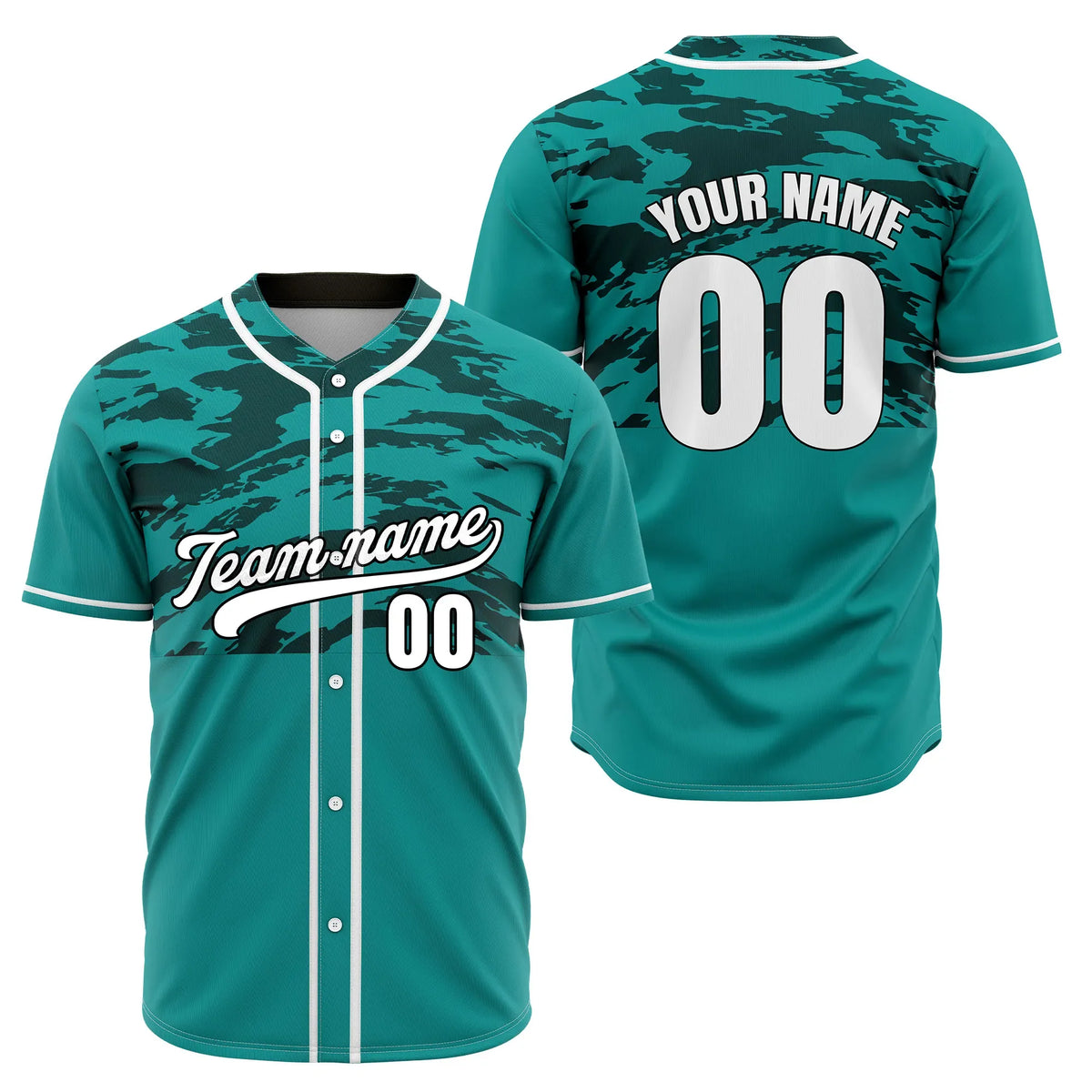 Custom Split Motion Baseball Sports Jersey Personalized Uniform with Name & Number