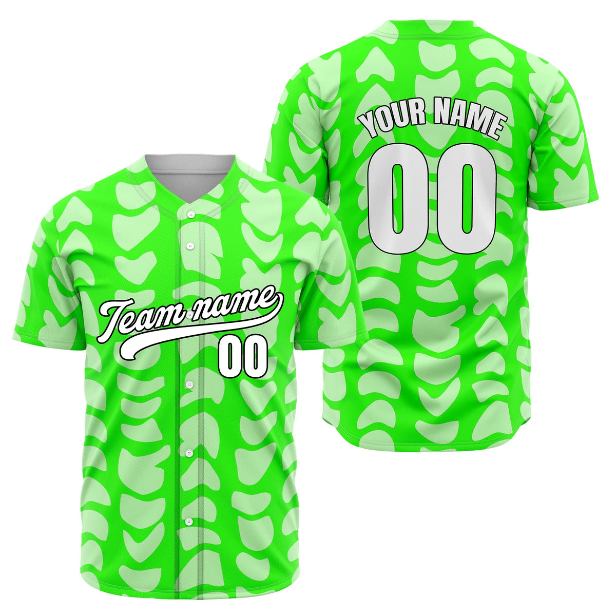 Custom Savage Spots Baseball Sports Jersey Personalized Uniform with Name & Number