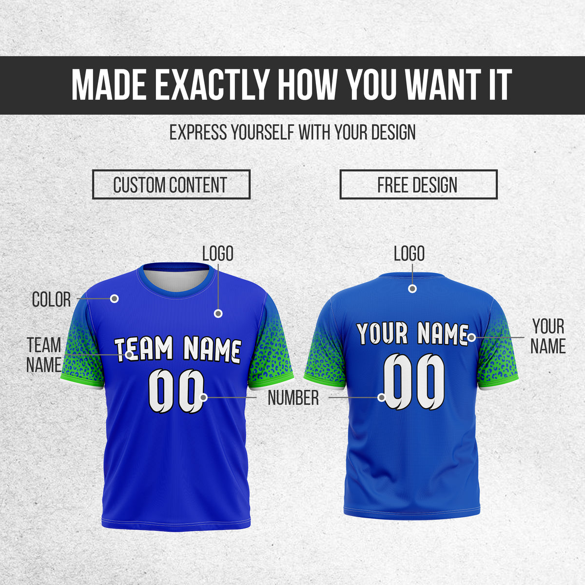 Custom BRAZIL Fan Jersey Personalized with Name & Number