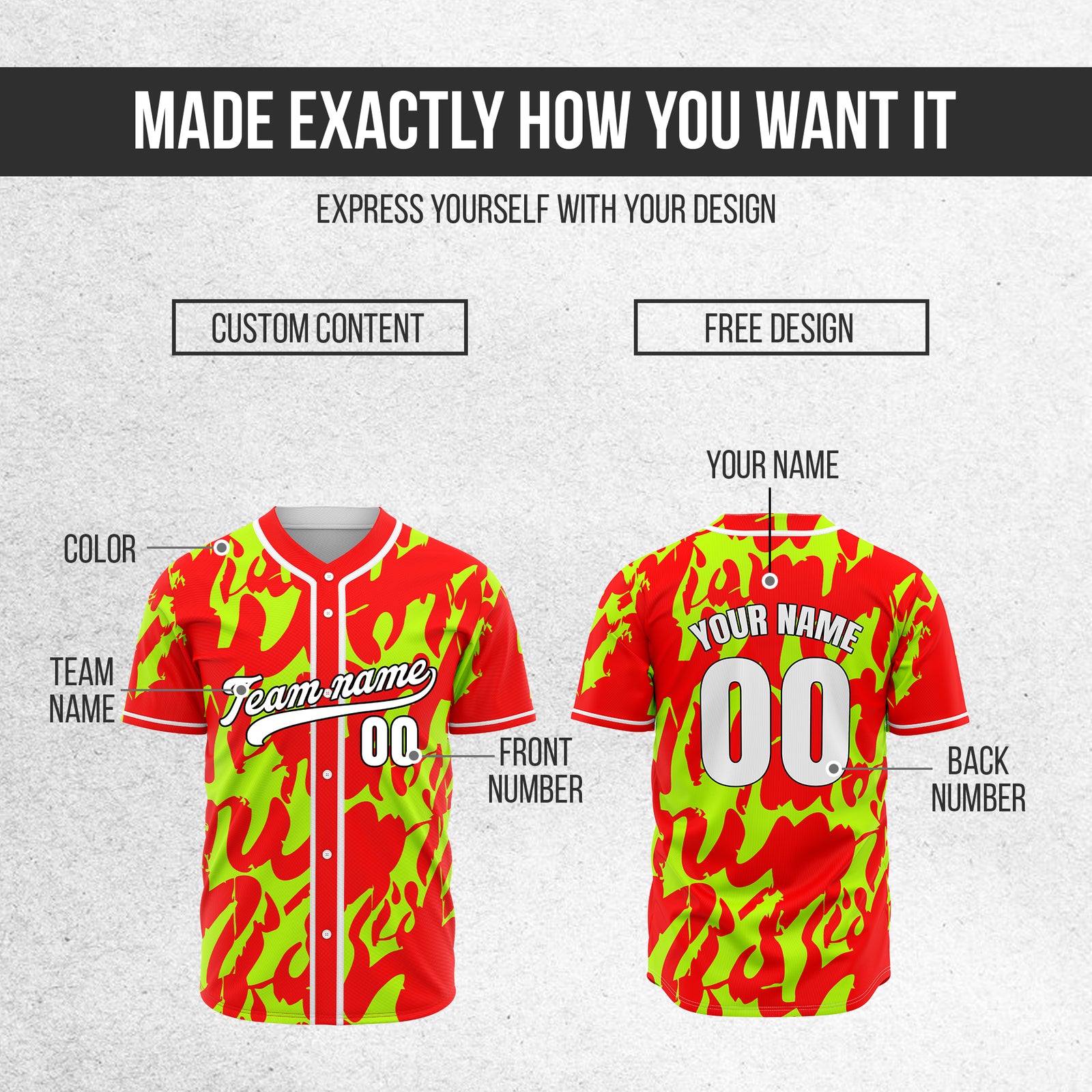 Custom Graffiti Sox Red Baseball Sports Jersey Personalized Uniform with Name & Number