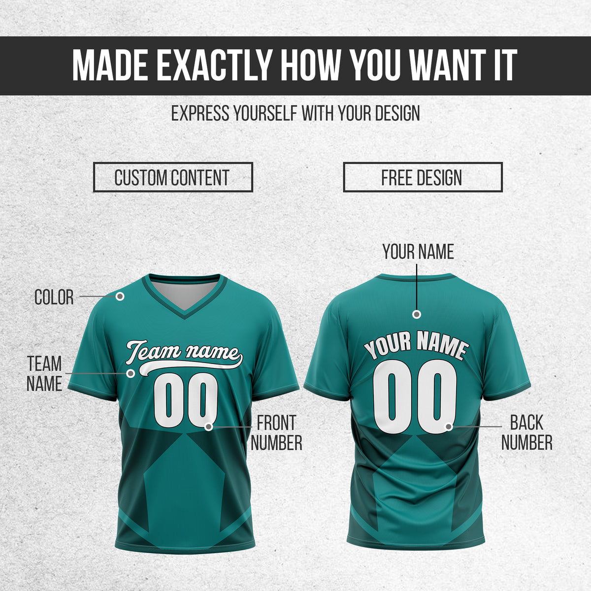 Custom NovaLine Teal Pullover Baseball Sports Jersey Personalized Uniform with Name & Number