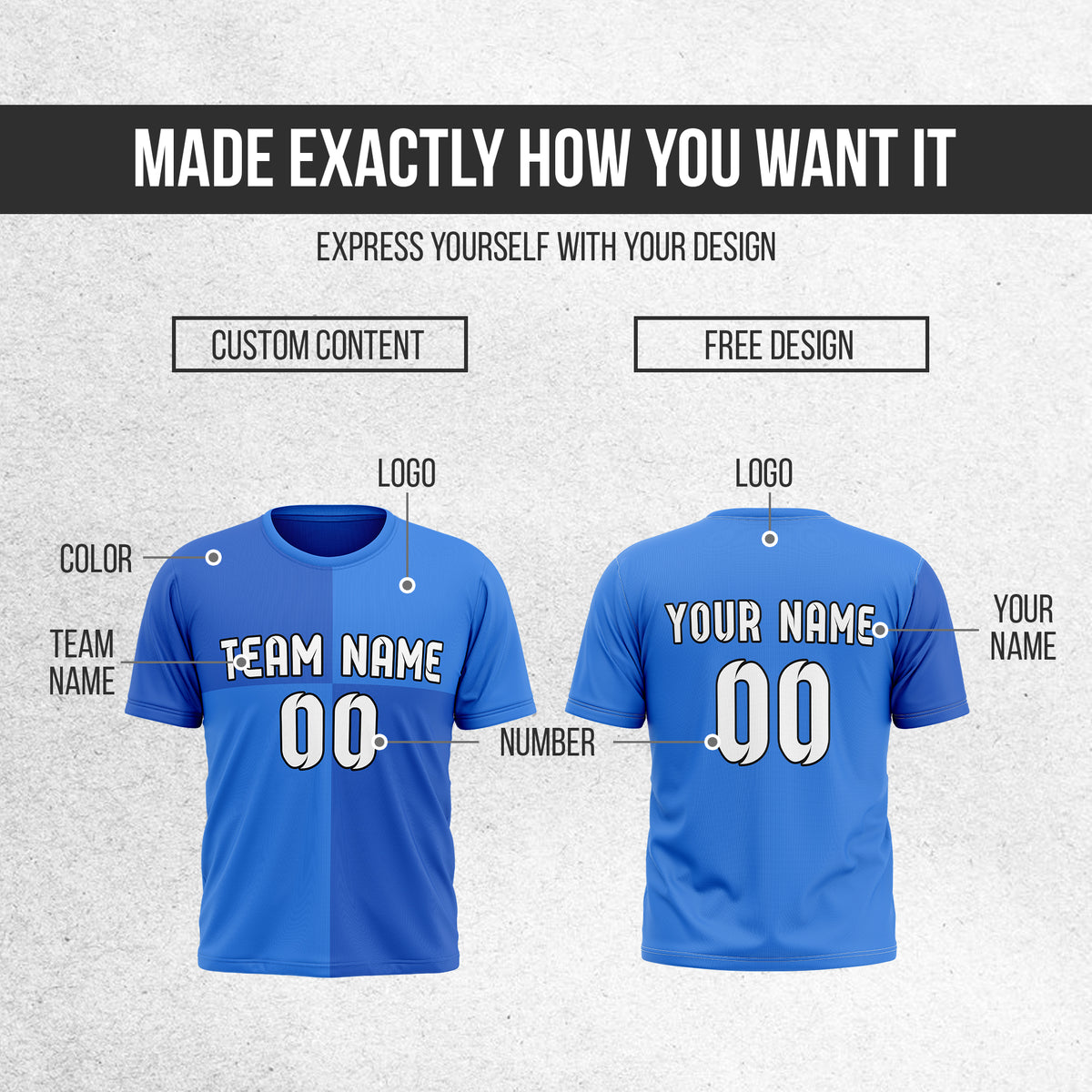 Custom ITALY Fan Jersey Personalized with Name & Number