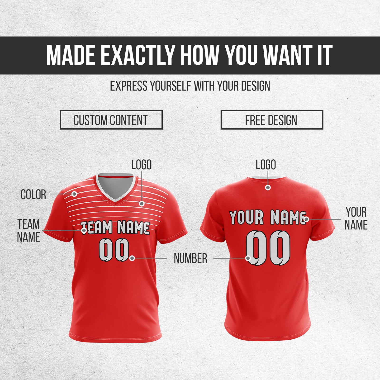 Custom SWITZERLAND Fan Jersey Personalized with Name & Number