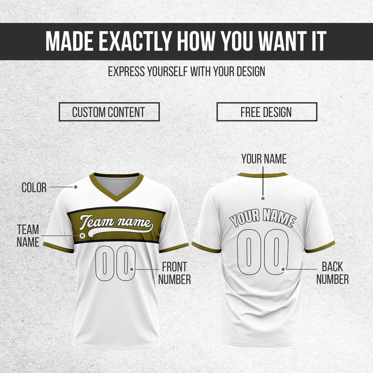 Custom ProEdge White Baseball Sports Jersey Personalized Uniform with Name & Number