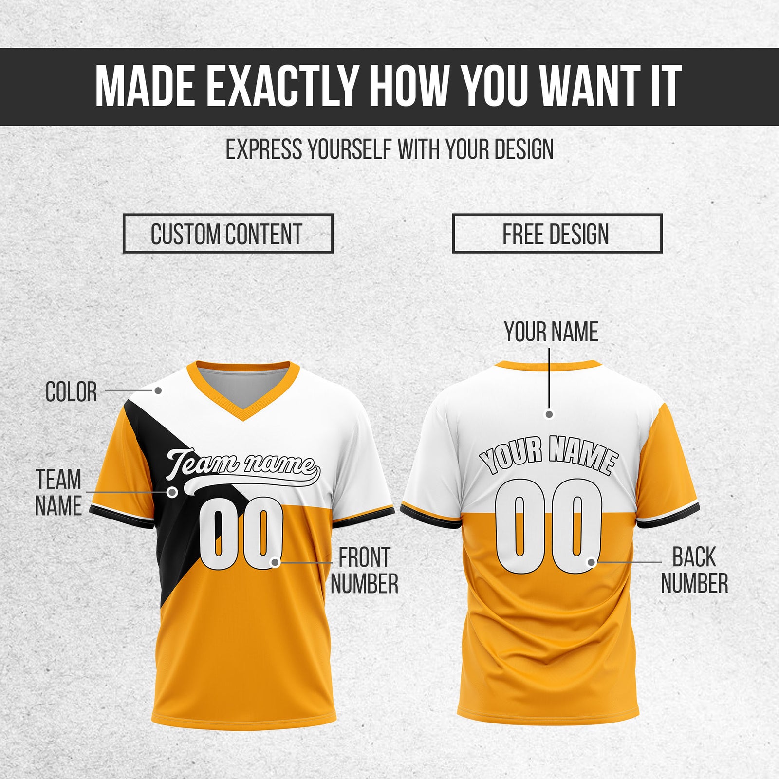 Custom FlexCore Orange Baseball Sports Jersey Personalized Uniform with Name & Number
