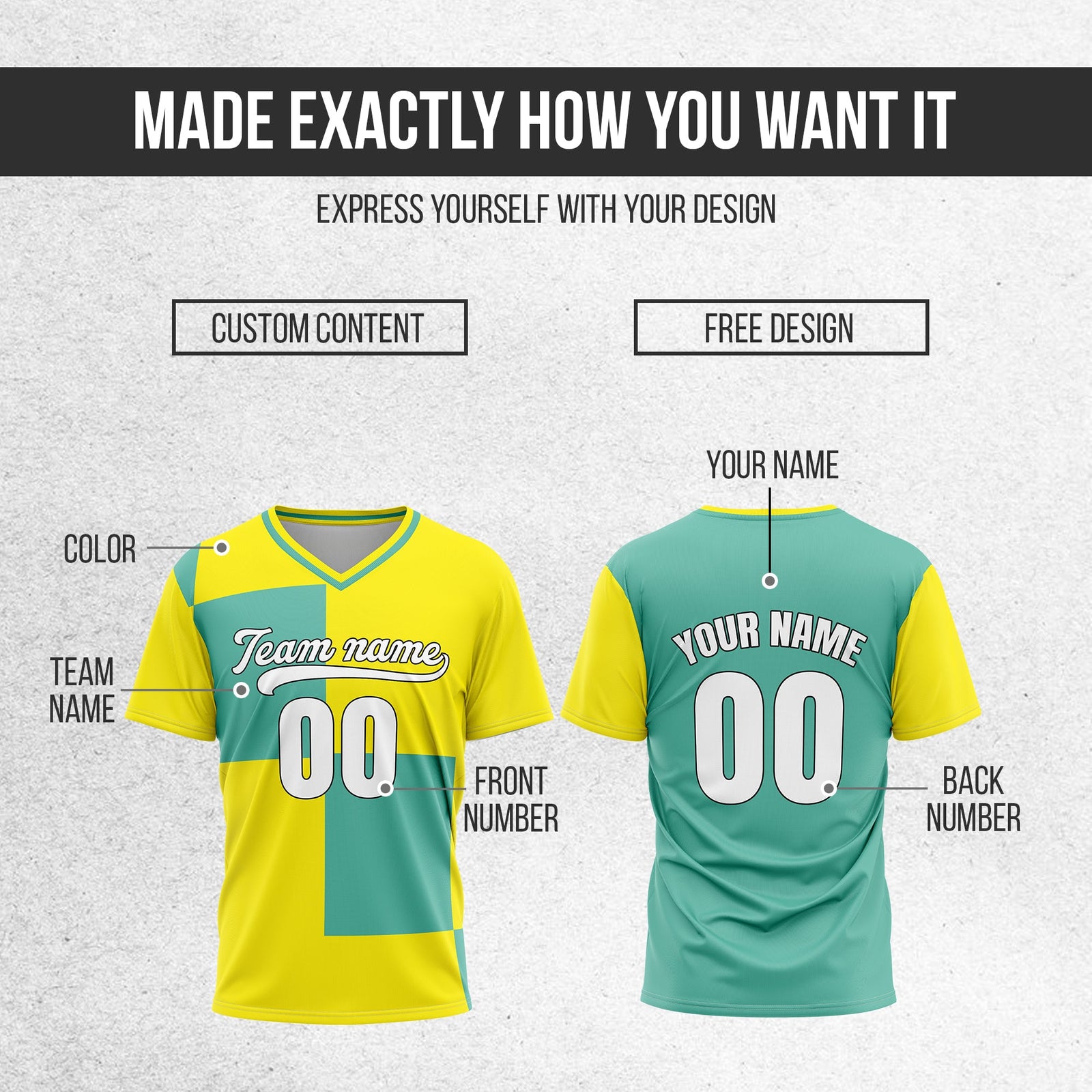 Custom Pulseline Color Block Baseball Yellow Sports Jersey Personalized Uniform with Name & Number
