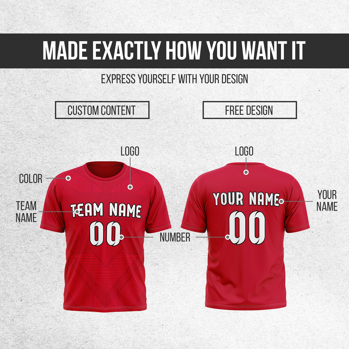 Custom TURKIYA Fan Jersey Personalized with Name & Number