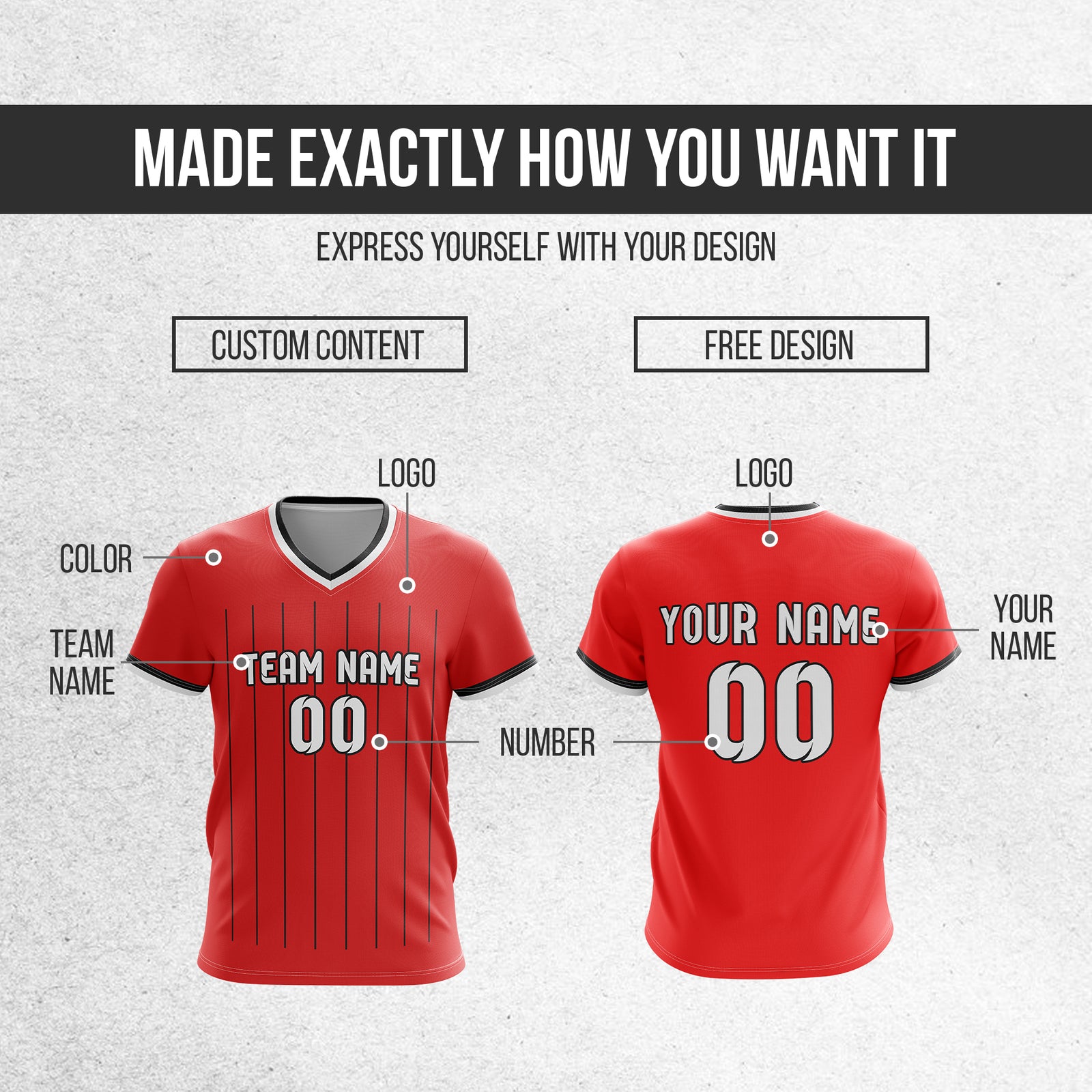 Custom EGYPT Fan Jersey Personalized with Name & Number