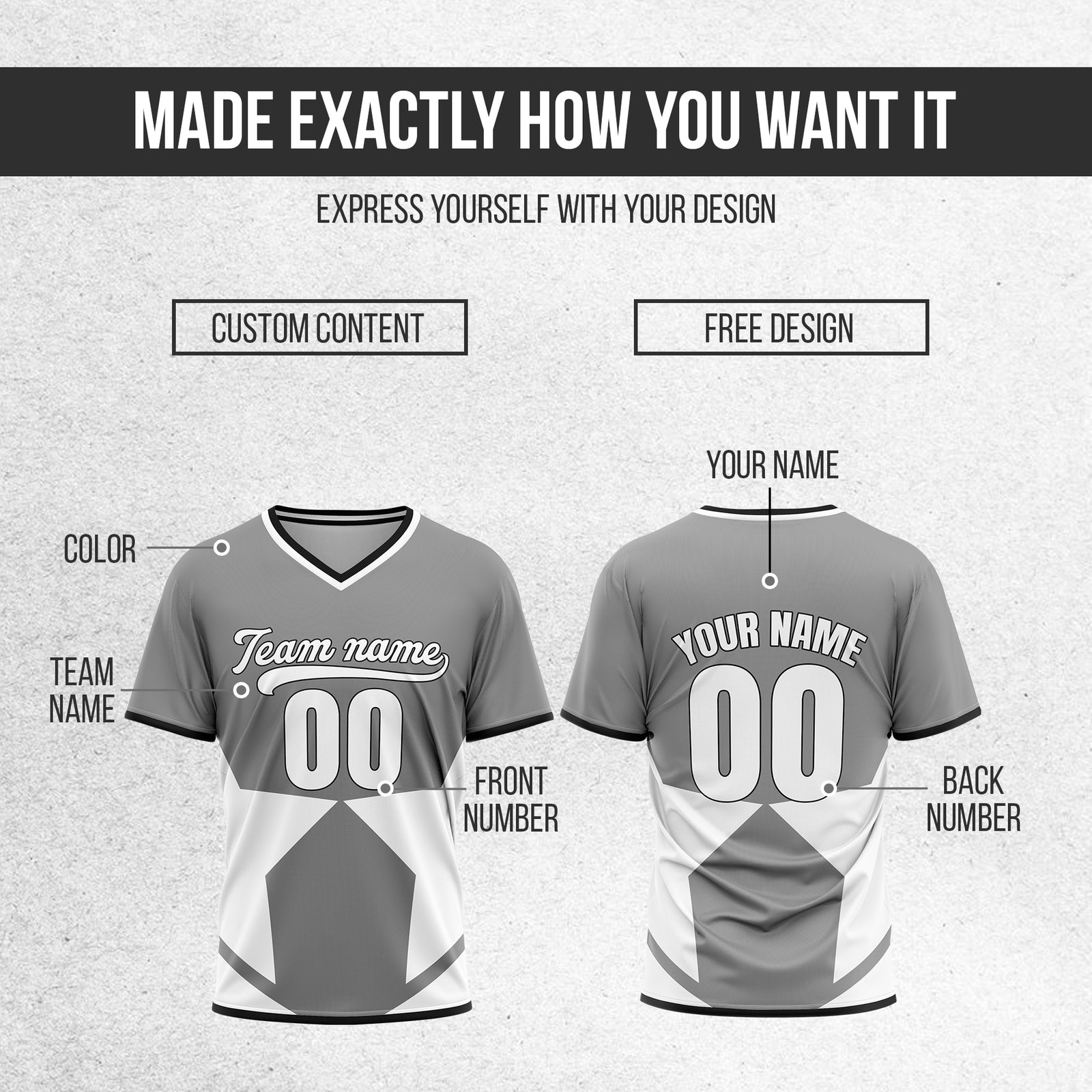 Custom NovaLine Grey Pullover Baseball Sports Jersey Personalized Uniform with Name & Number