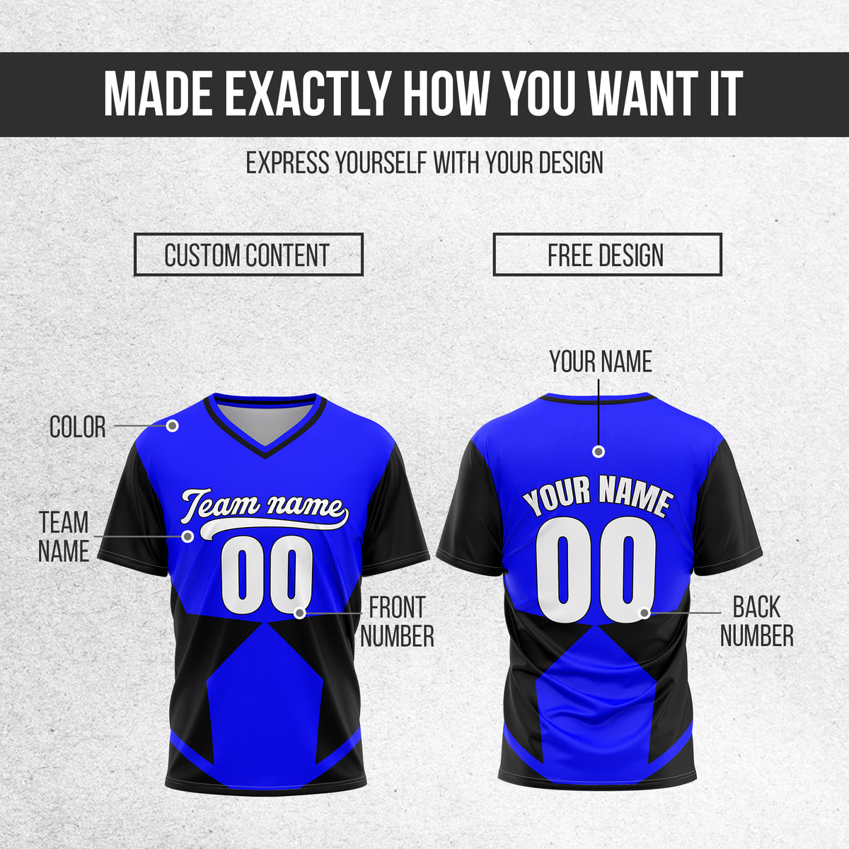 Custom NovaLine Blue Pullover Baseball Sports Jersey Personalized Uniform with Name & Number