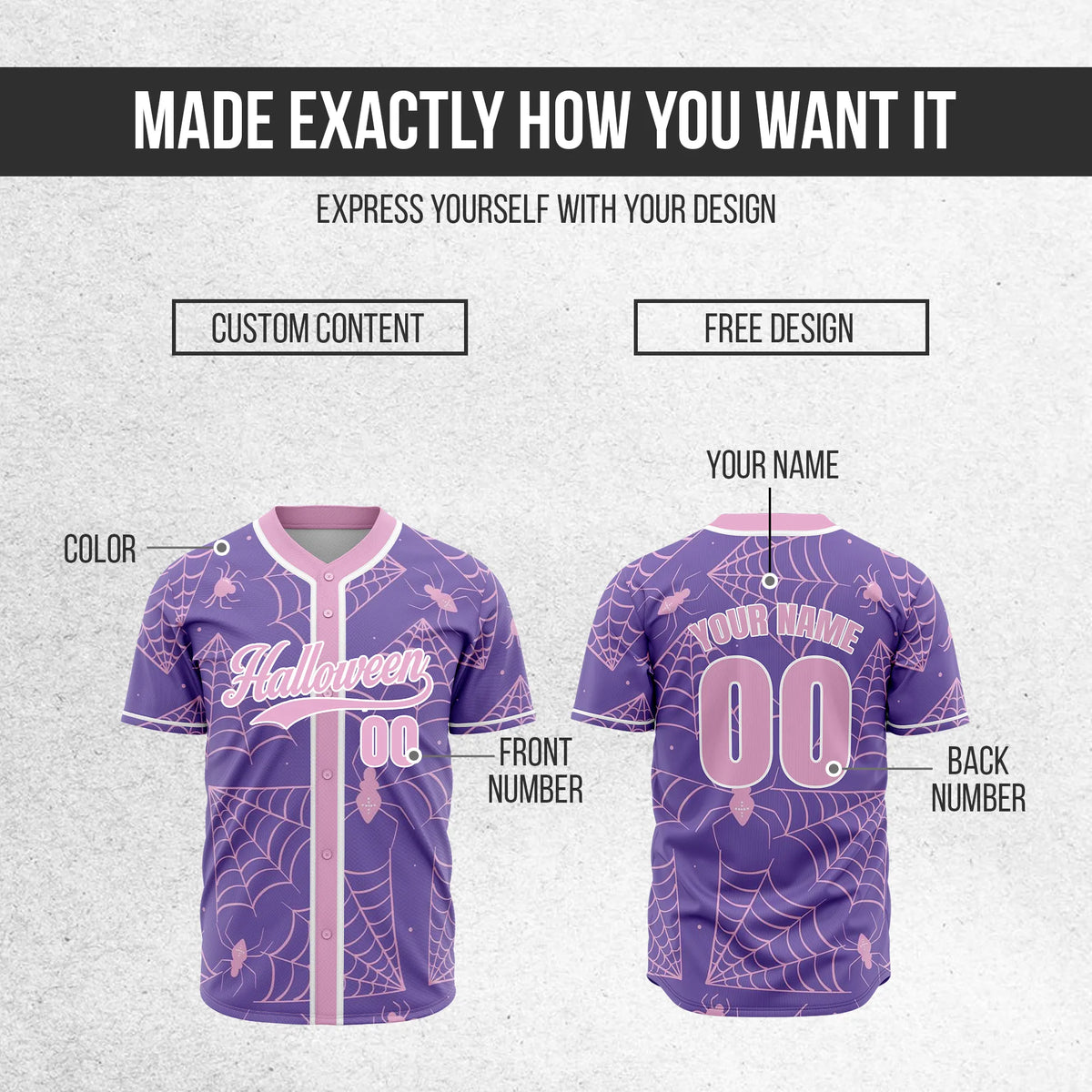 Custom Silkspider Baseball Sports Jersey Personalized Uniform with Name & Number