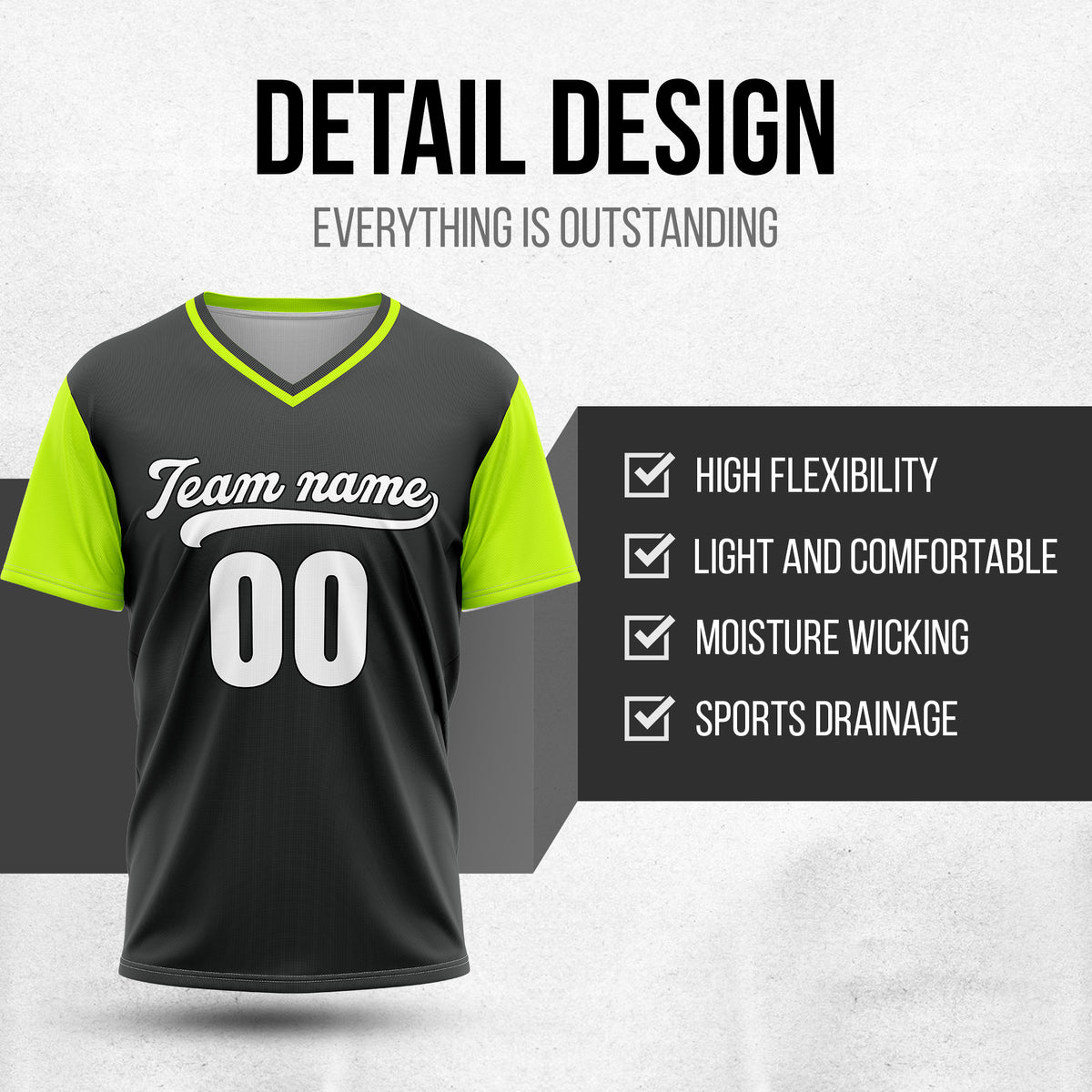 Custom Victory Line Dark Grey Pullover Baseball Sports Jersey Personalized Uniform with Name & Number