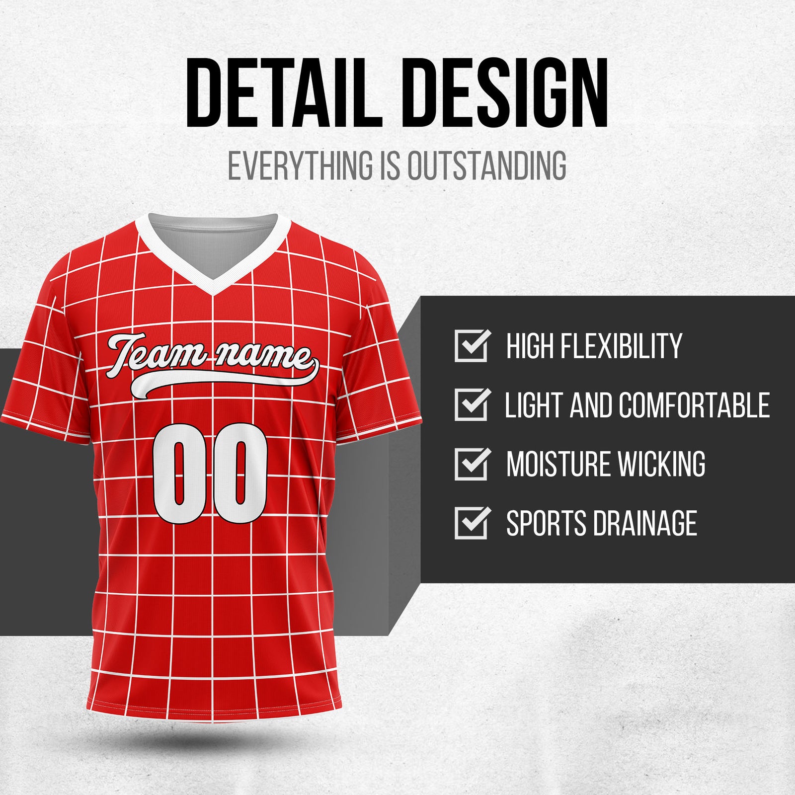 Custom Storm Matrix Red Baseball Sports Jersey Personalized Uniform with Name & Number