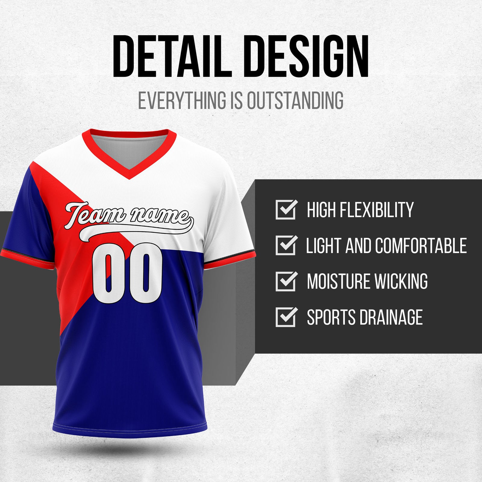Custom FlexCore Navy Baseball Sports Jersey Personalized Uniform with Name & Number
