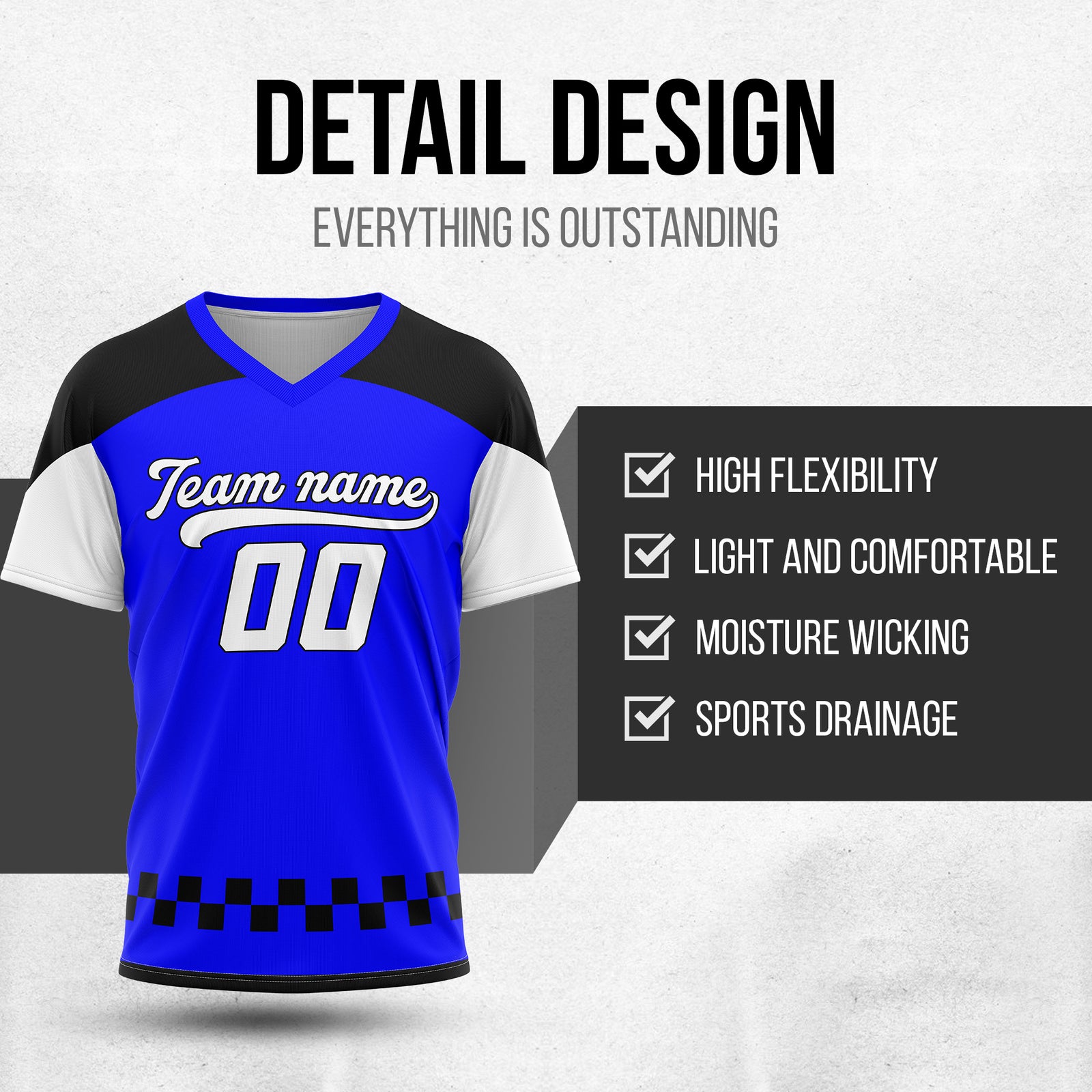 Custom Darkvolt Blue Pullover Baseball Sports Jersey Personalized Uniform with Name & Number