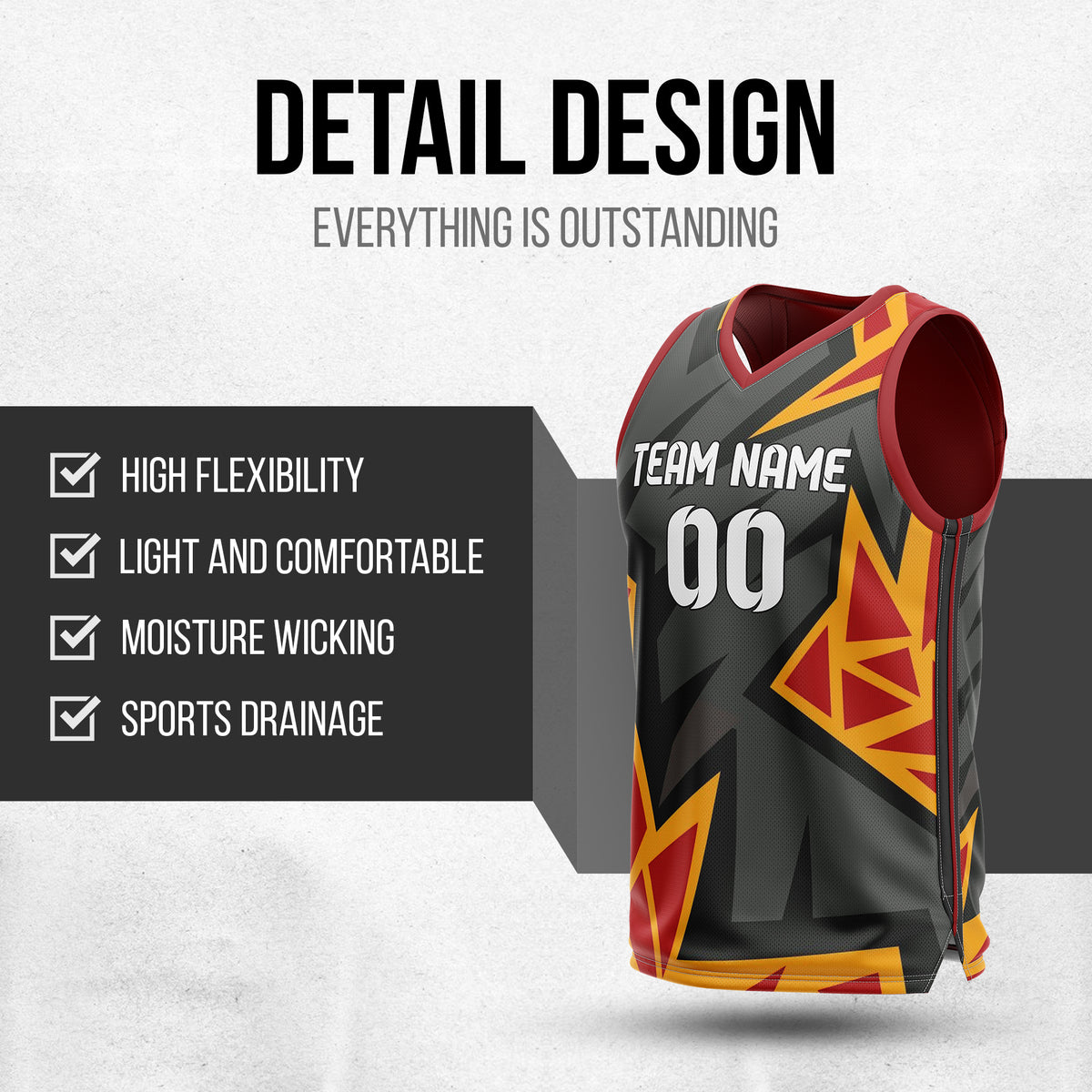 Custom Elite Red Graffiti Pattern Sets Basketball Jersey