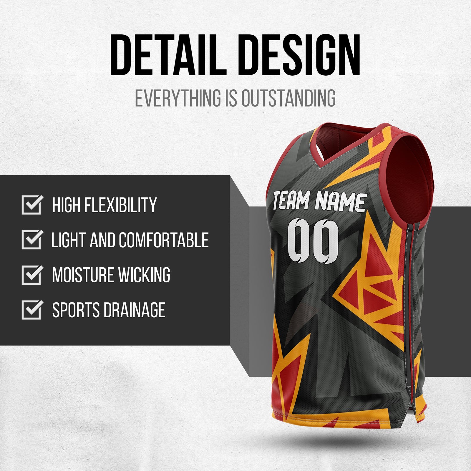 Custom Elite Red Graffiti Pattern Sets Basketball Jersey