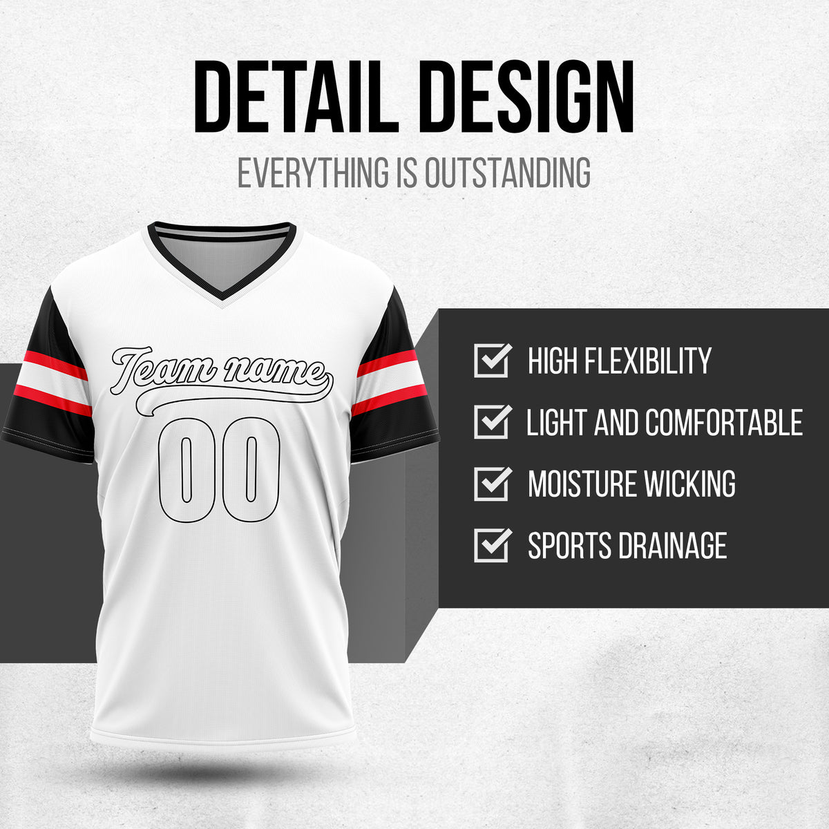 Custom StormLine White Pullover Baseball Sports Jersey Personalized Uniform with Name & Number