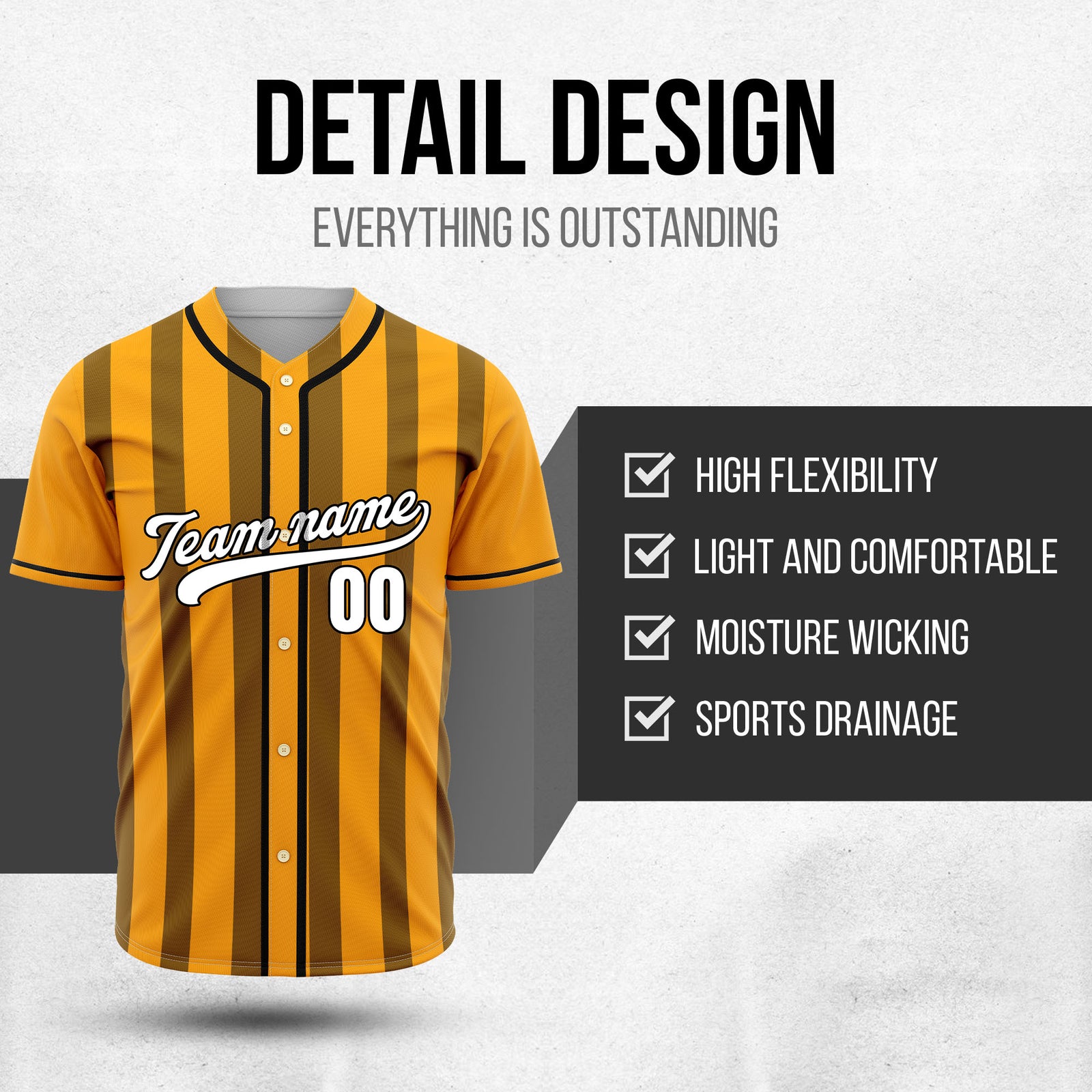 Custom Strikeforce Orange Raglan Style Baseball Sports Jersey Personalized Uniform with Name & Number