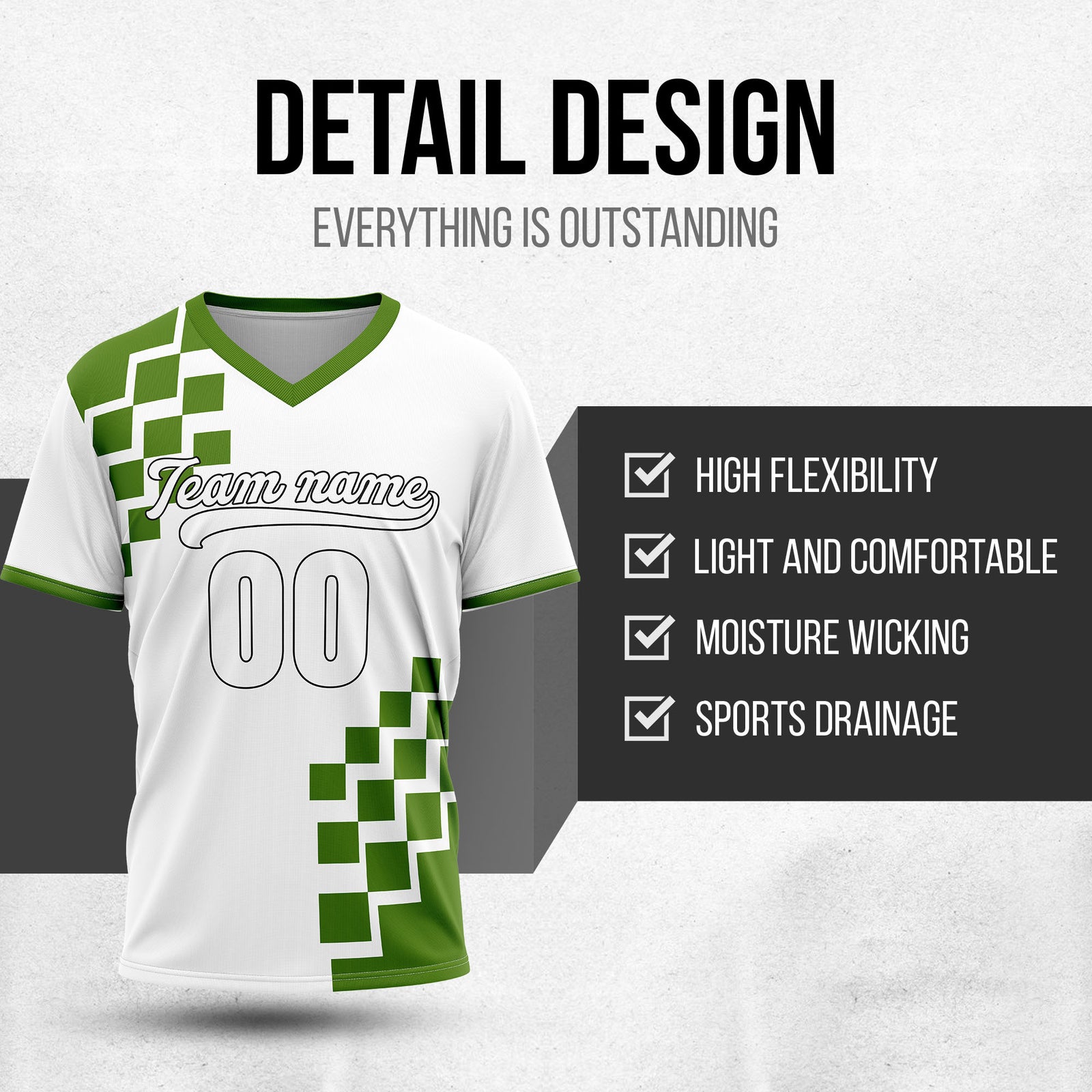 Custom Shadow Pixel White Baseball Sports Jersey Personalized Uniform with Name & Number