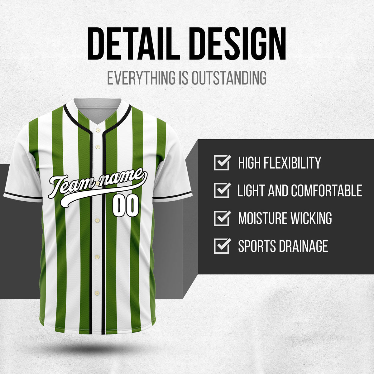 Custom Strikeforce White Raglan Style Baseball Sports Jersey Personalized Uniform with Name & Number
