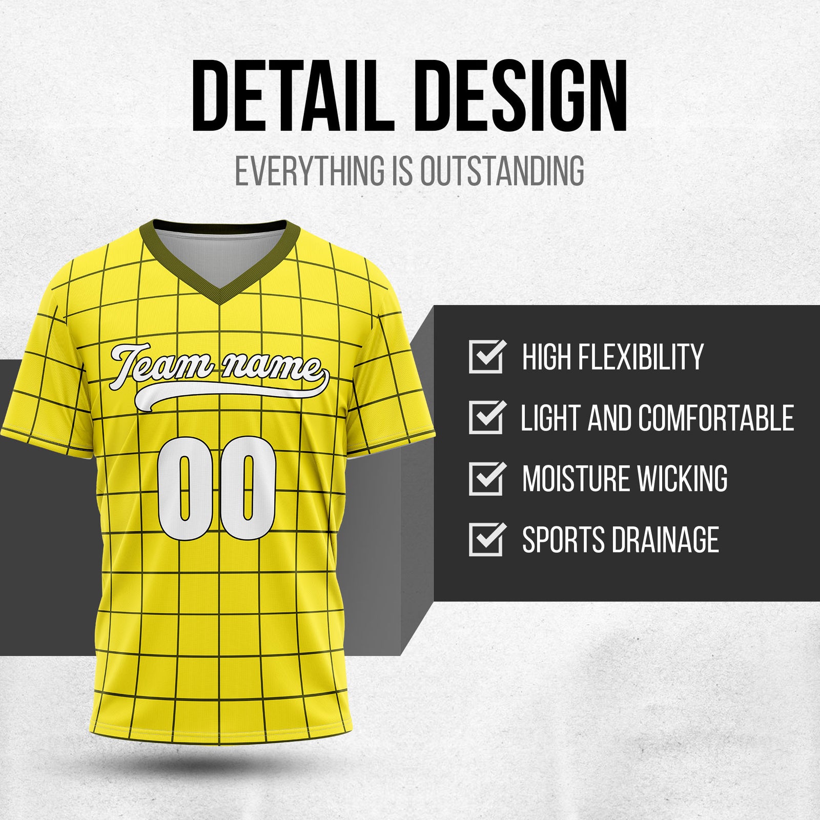 Custom Storm Matrix Yellow Baseball Sports Jersey Personalized Uniform with Name & Number