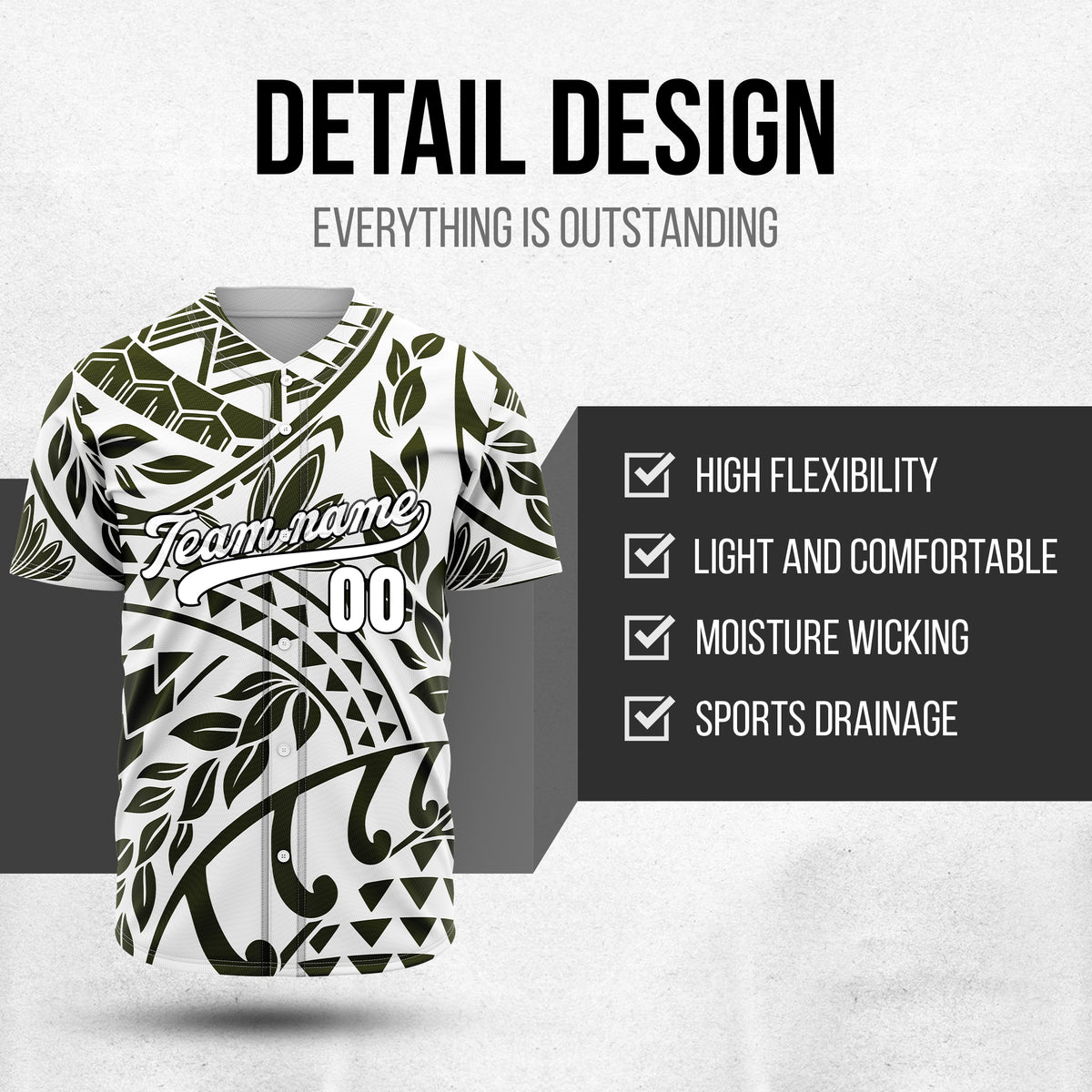 Custom Hawaii Storm White Baseball Sports Jersey Personalized Uniform with Name & Number