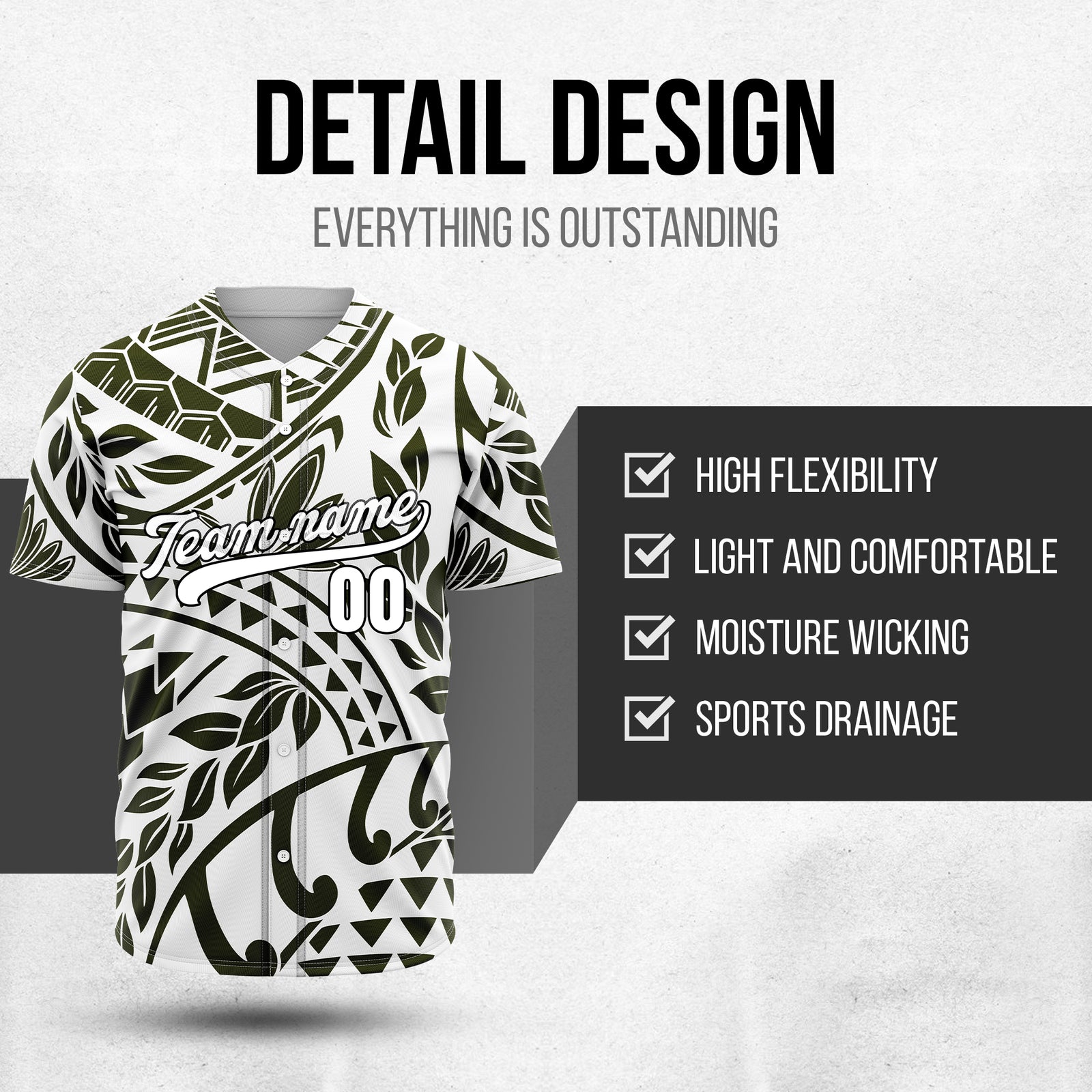 Custom Hawaii Storm White Baseball Sports Jersey Personalized Uniform with Name & Number
