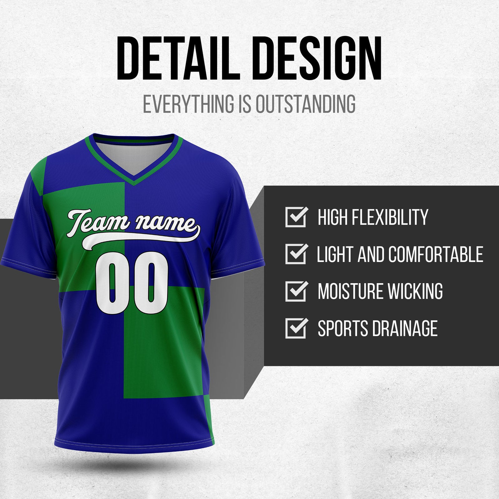Custom Apex Colorblock Navy Baseball Sports Jersey Personalized Uniform with Name & Number
