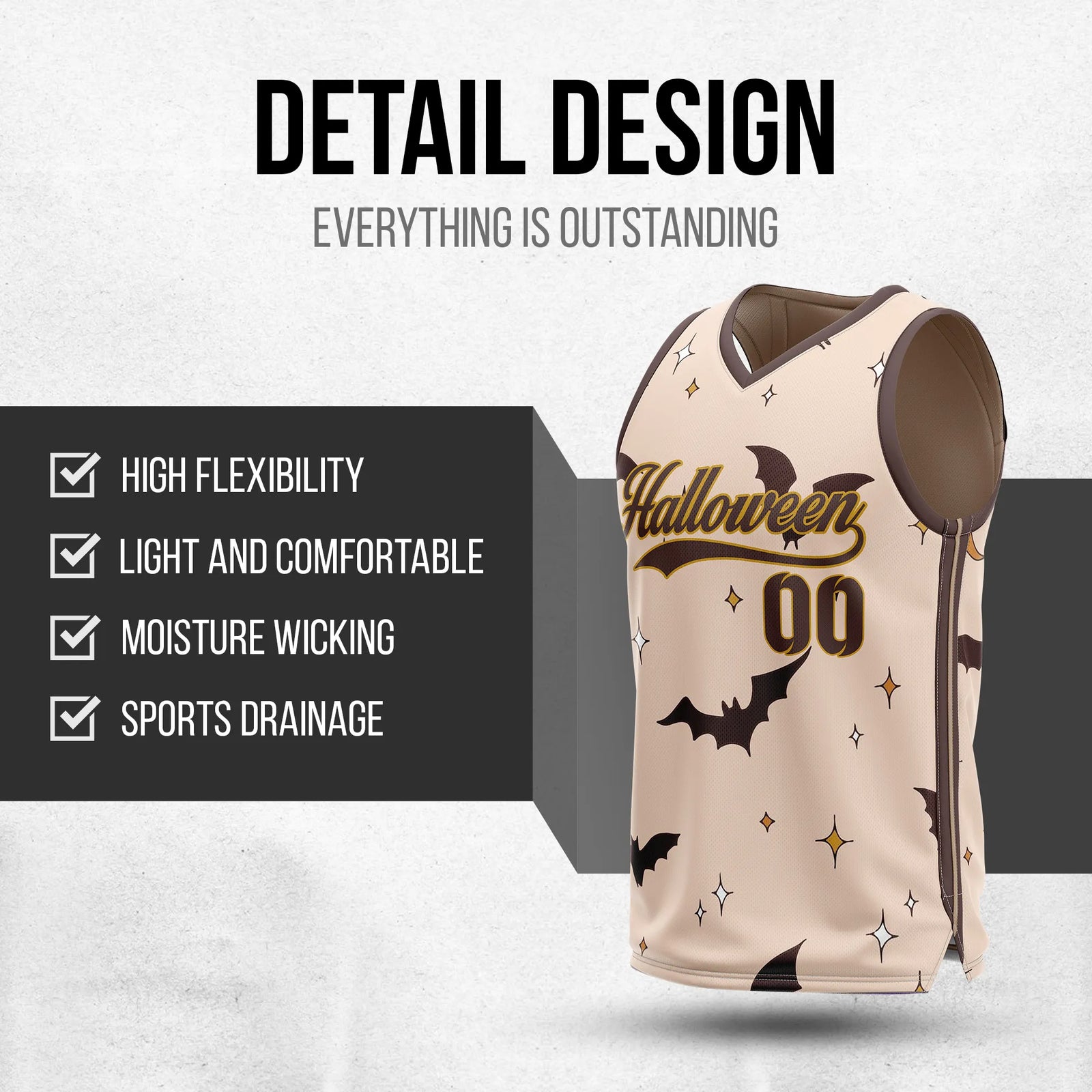 Custom Basketball Batbeam Sports Jersey Personalized Uniform with Name & Number