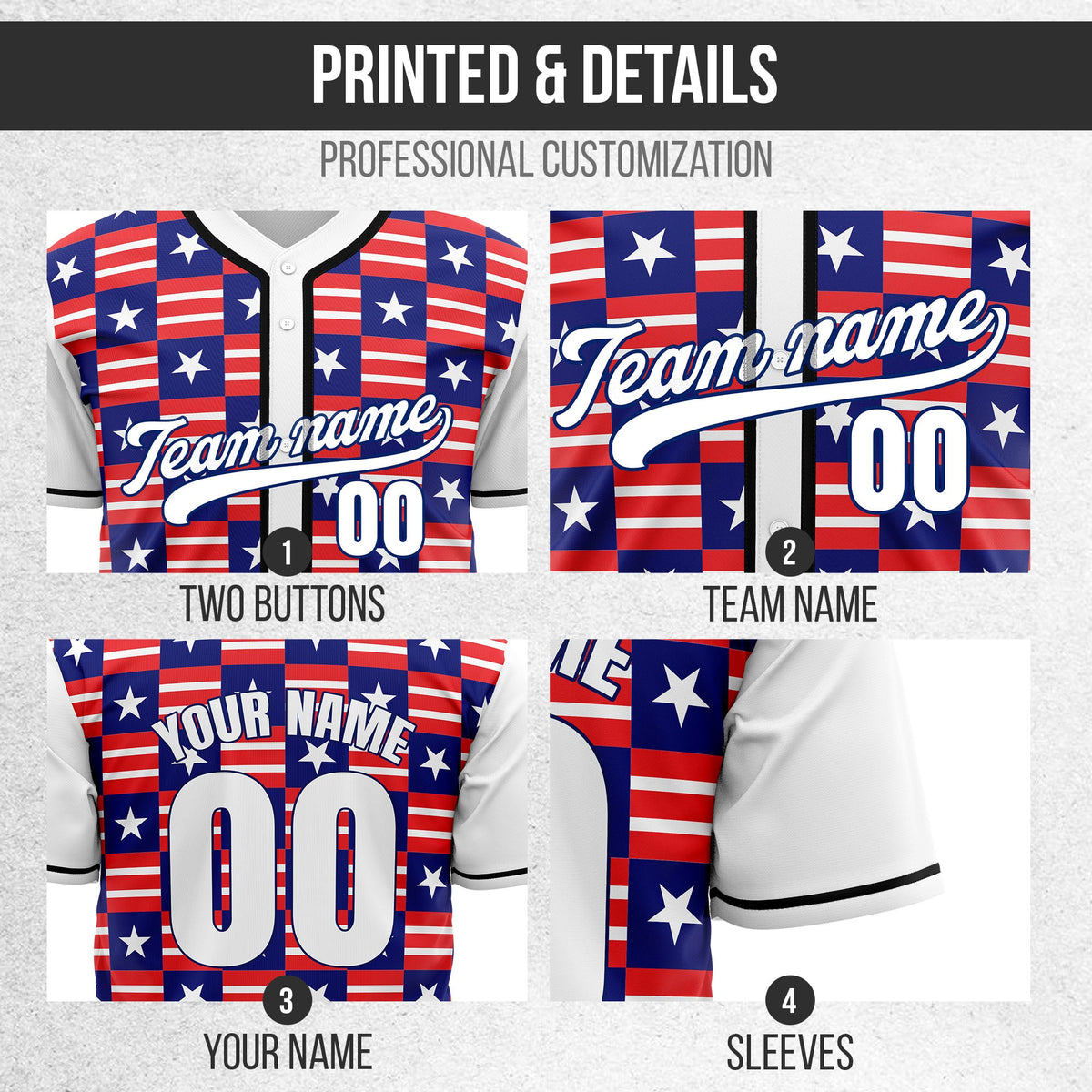 Custom Liberty Baseball Sports Jersey Personalized Uniform with Name & Number
