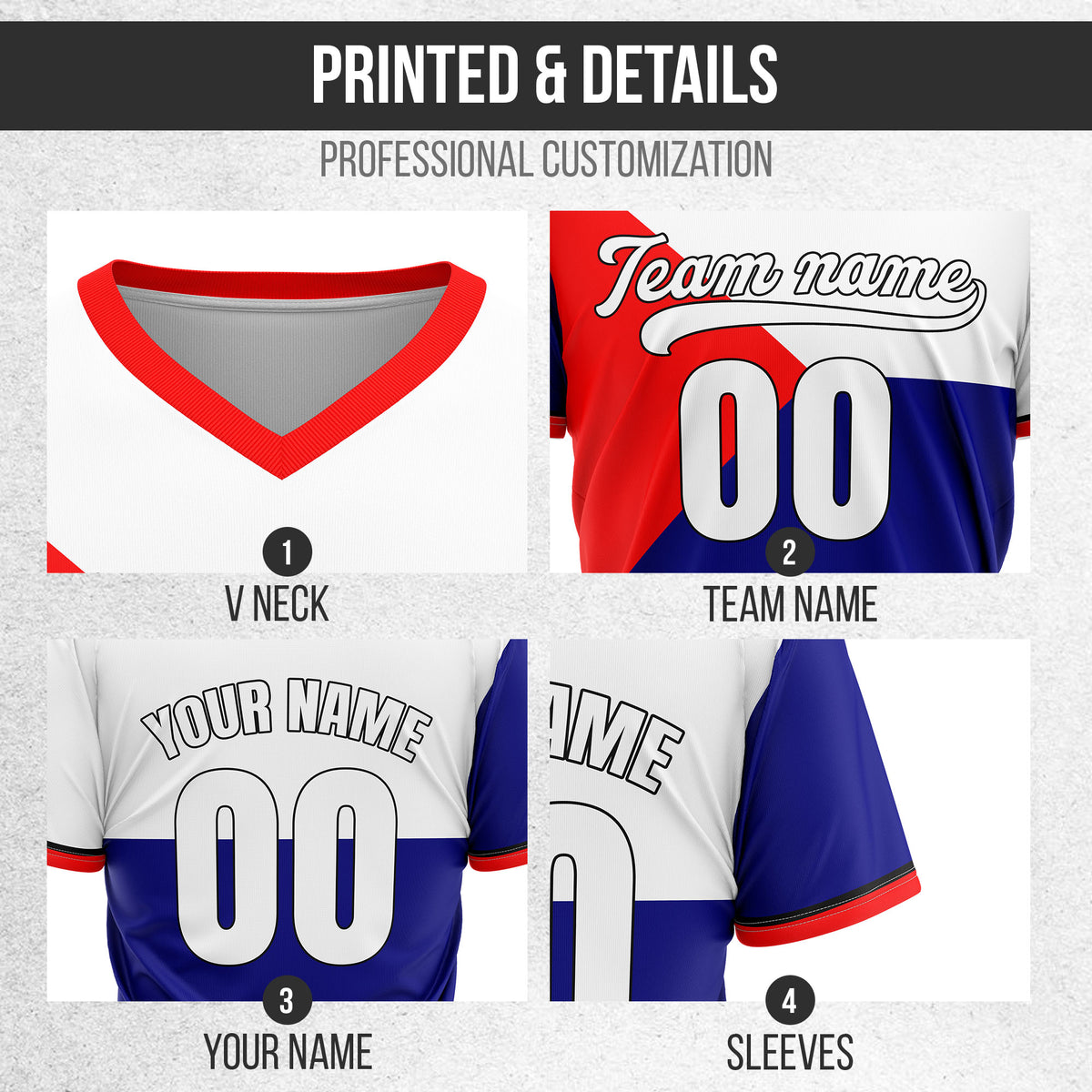Custom FlexCore Navy Baseball Sports Jersey Personalized Uniform with Name & Number