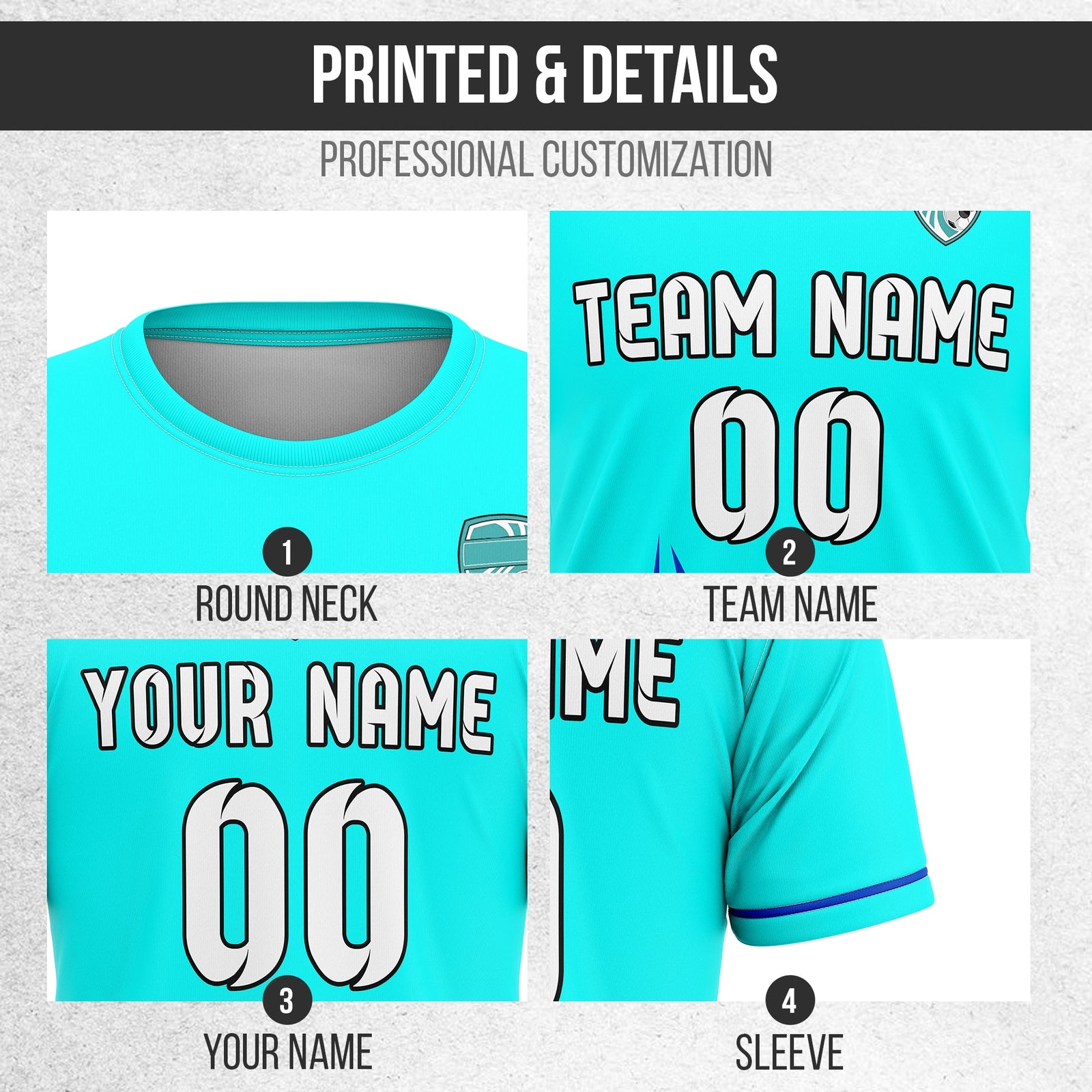 Custom Spark Strike R-Side Pattern D1 Sport Tops Jersey