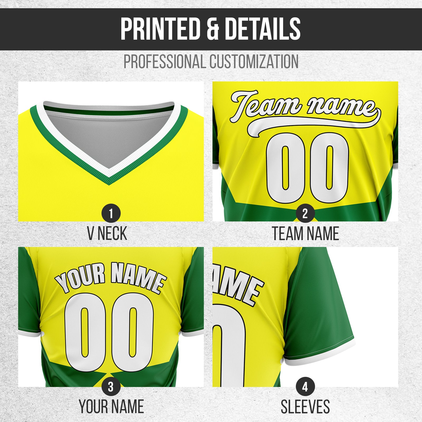 Custom NovaLine Yellow Pullover Baseball Sports Jersey Personalized Uniform with Name & Number