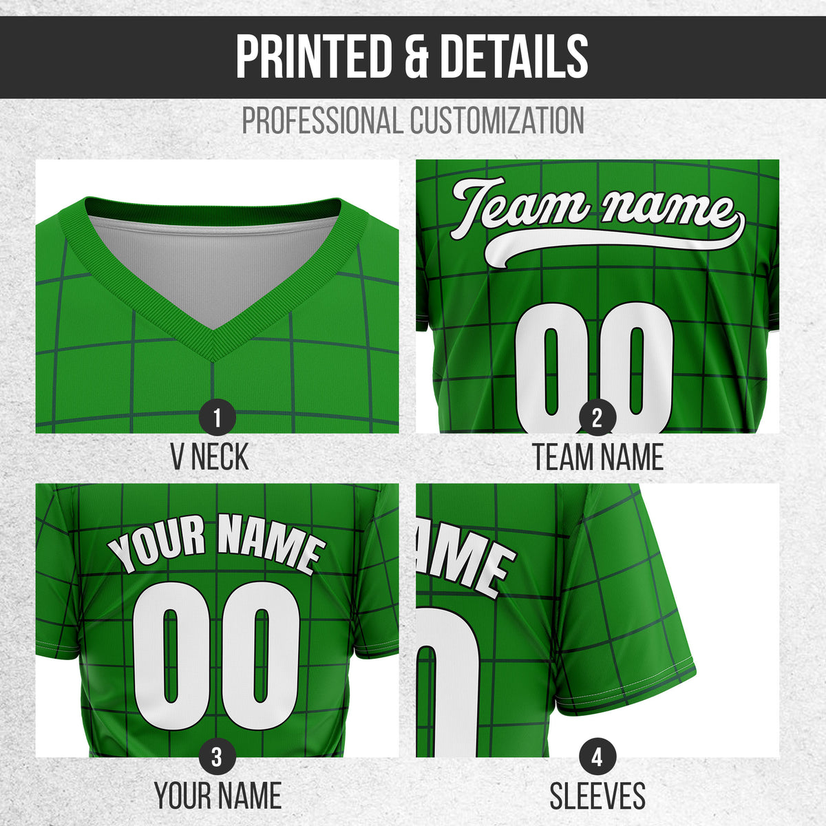 Custom Storm Matrix Green Baseball Sports Jersey Personalized Uniform with Name & Number