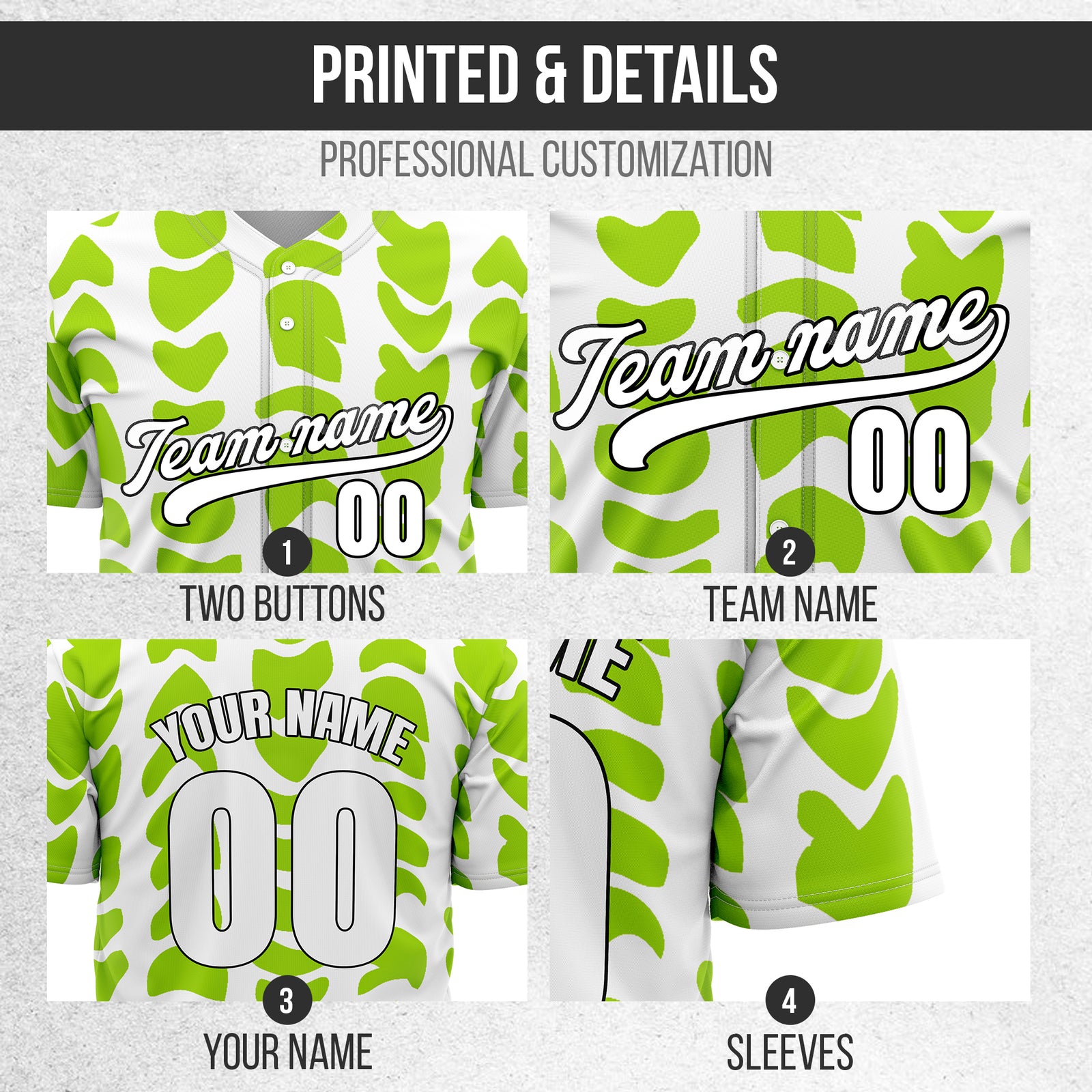 Custom Hawaii Waves White Baseball Sports Jersey Personalized Uniform with Name & Number