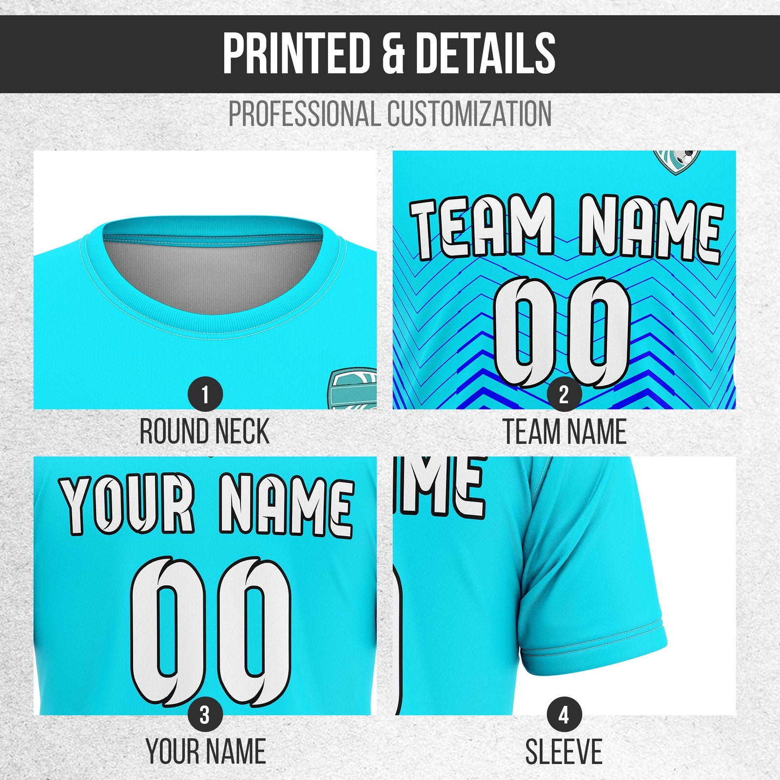 Custom Soccer R Side Pattern D5 Apex Strike Sports Tops Jersey