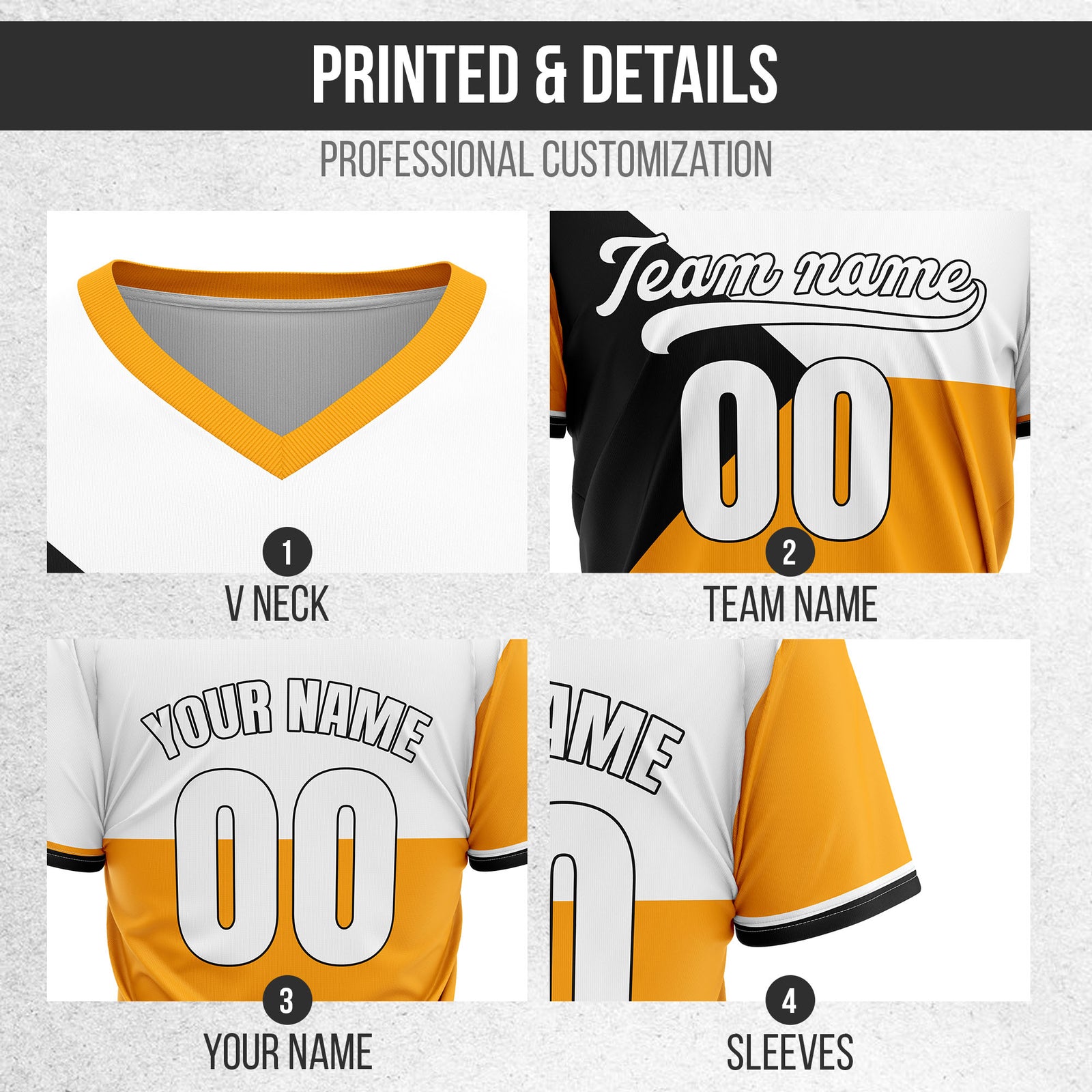 Custom FlexCore Orange Baseball Sports Jersey Personalized Uniform with Name & Number